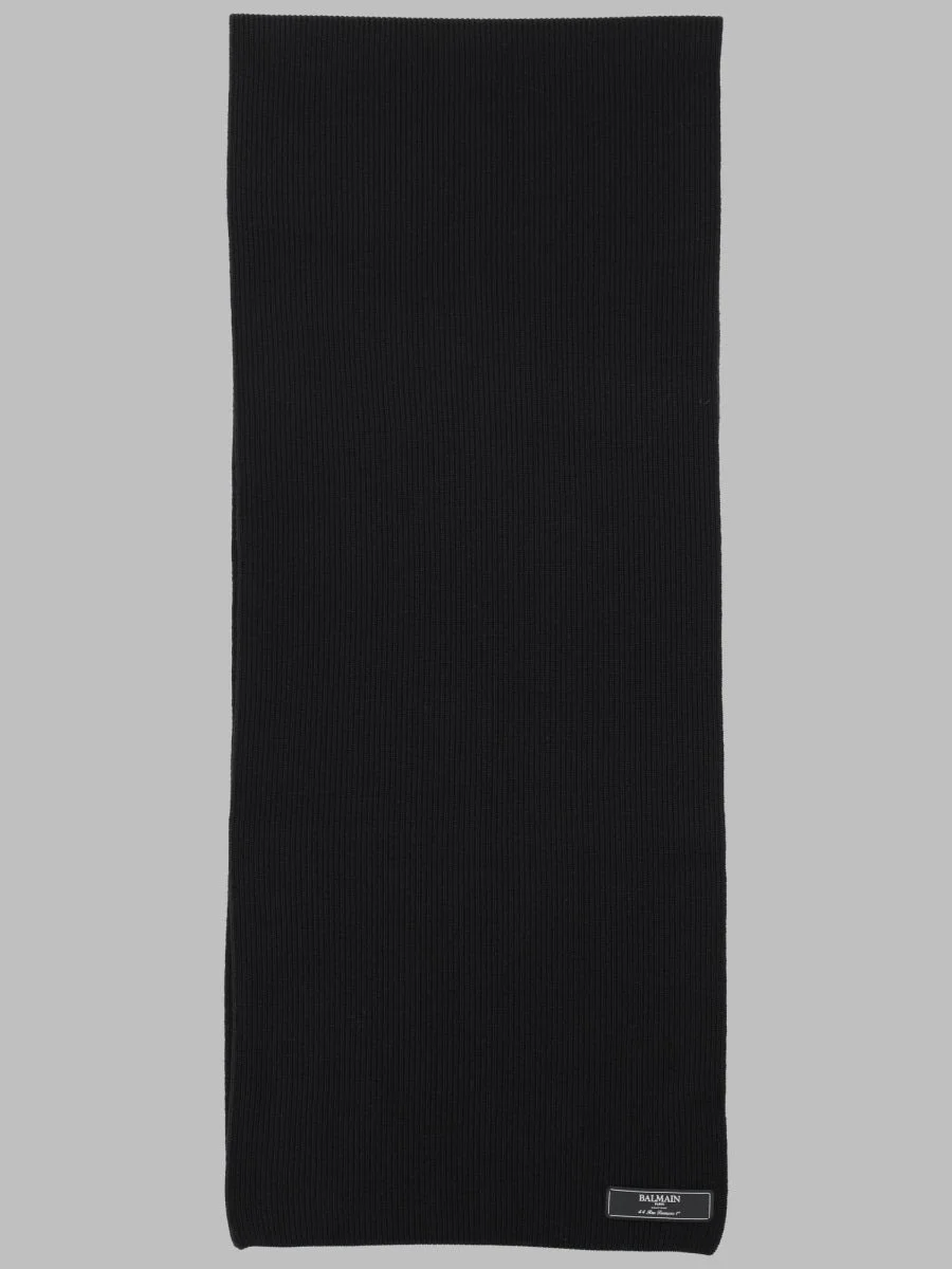 Balmain Men Sciarpa In Lana Merino - 1
