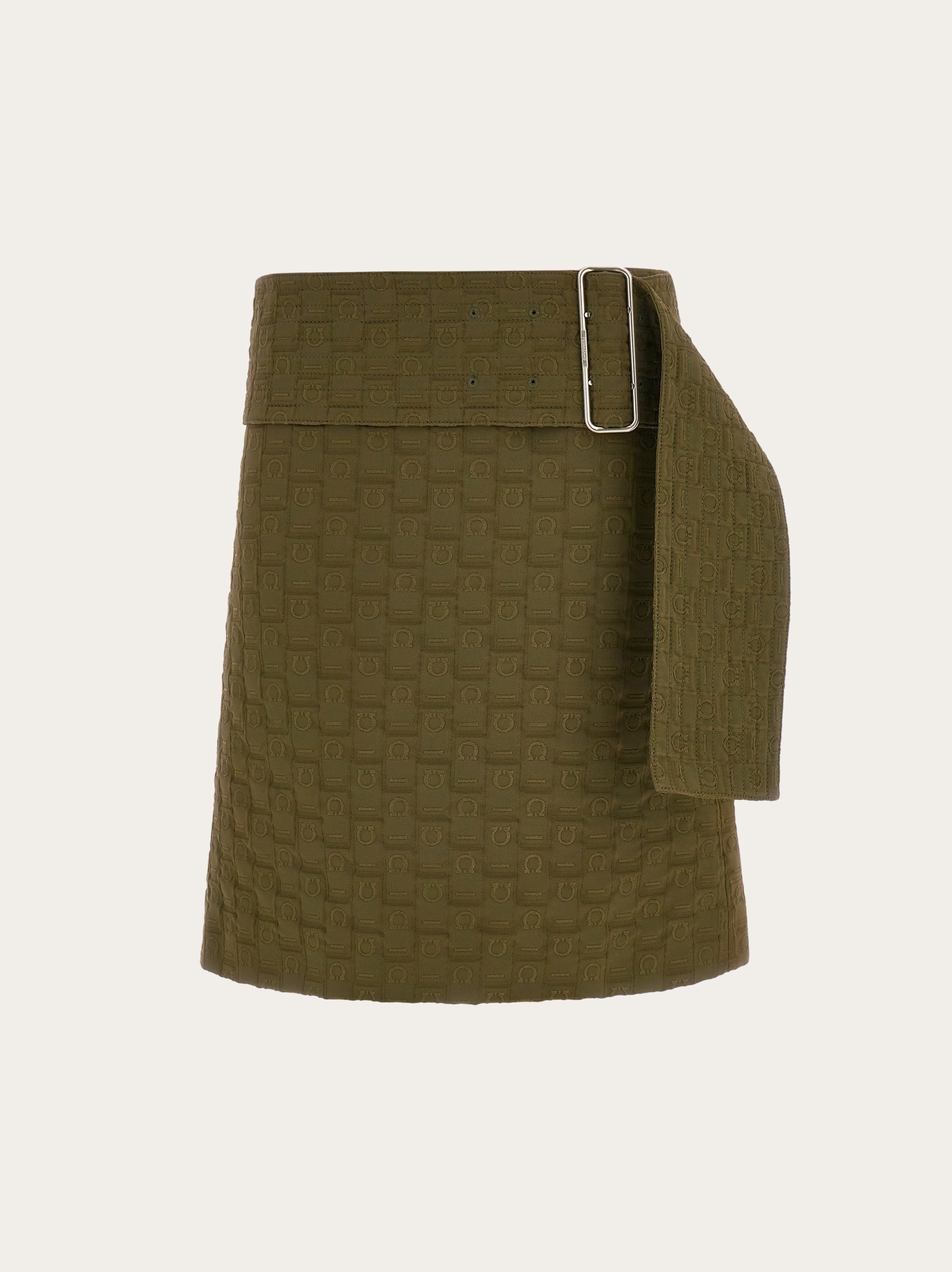 FERRAGAMO Ferragamo monogram skirt | REVERSIBLE