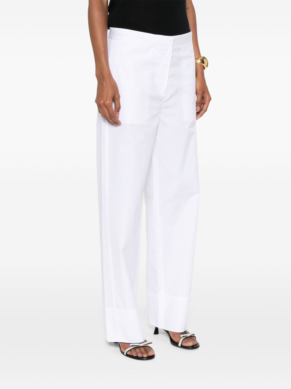 twisted-seam trousers - 3
