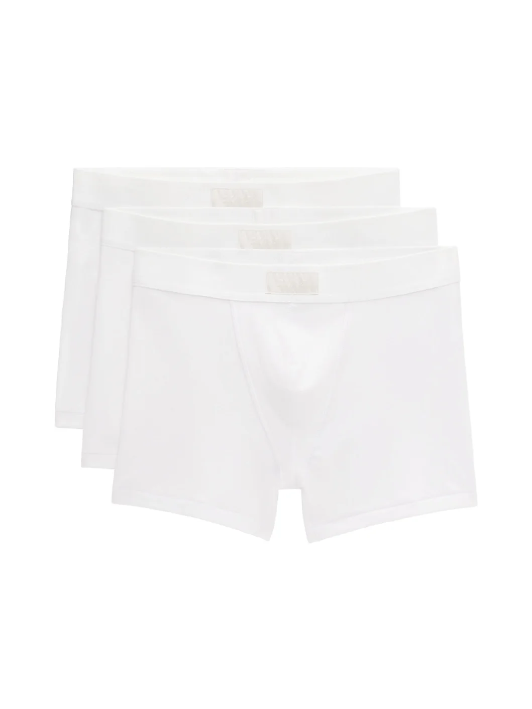 SKIMS 면 복서 Brief 5" - 3 팩 - 1
