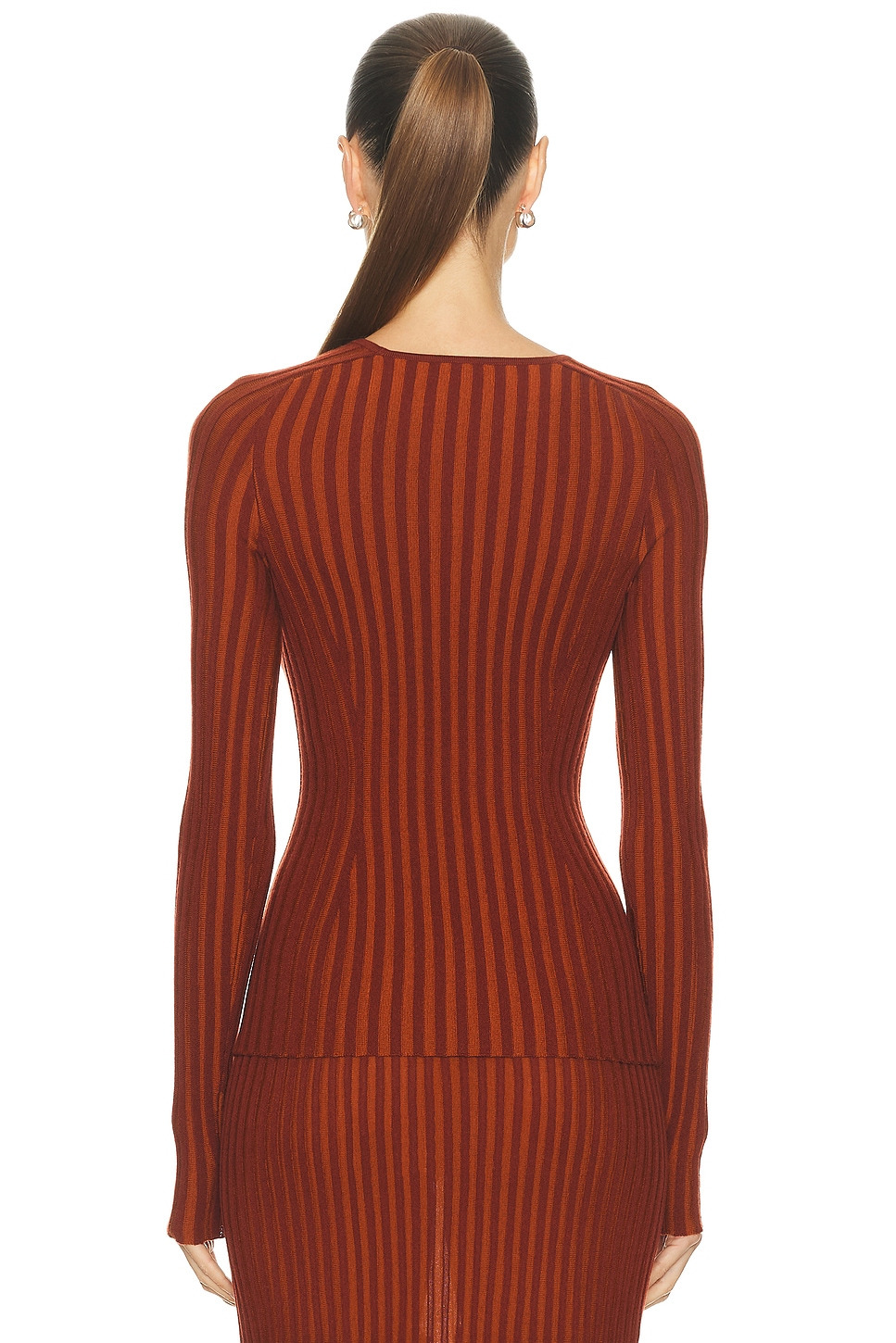 Karlene Funnel Neck Top - 3