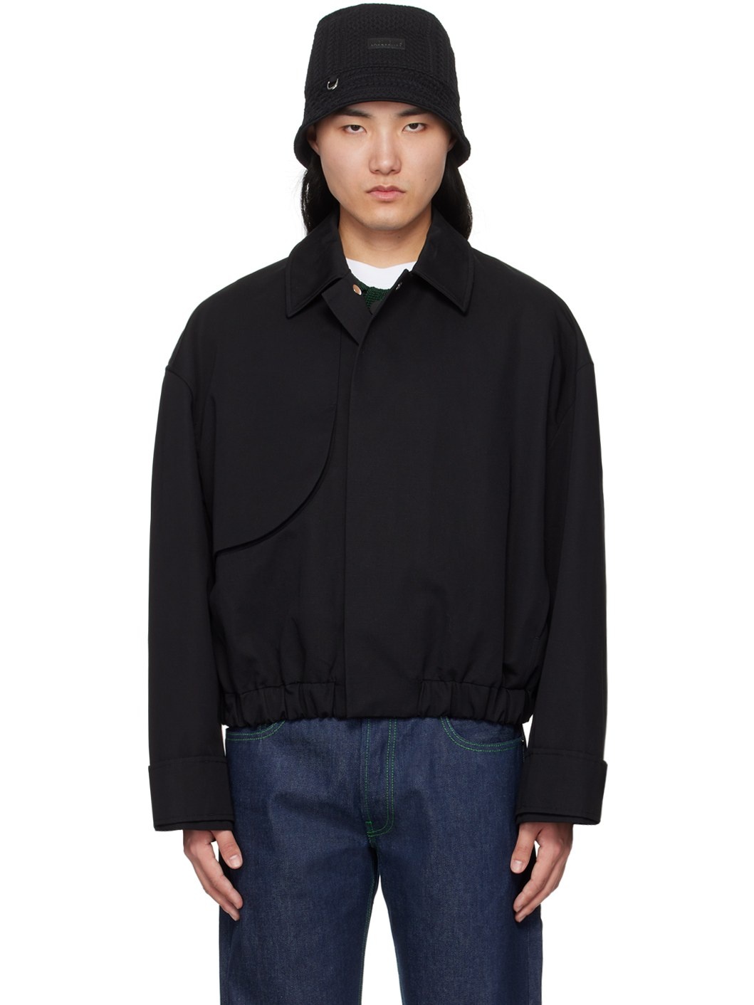 Black Les Sculptures 'Le blouson Salti' Jacket - 1