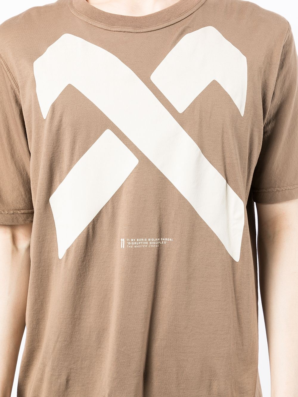 logo-print T-shirt - 5
