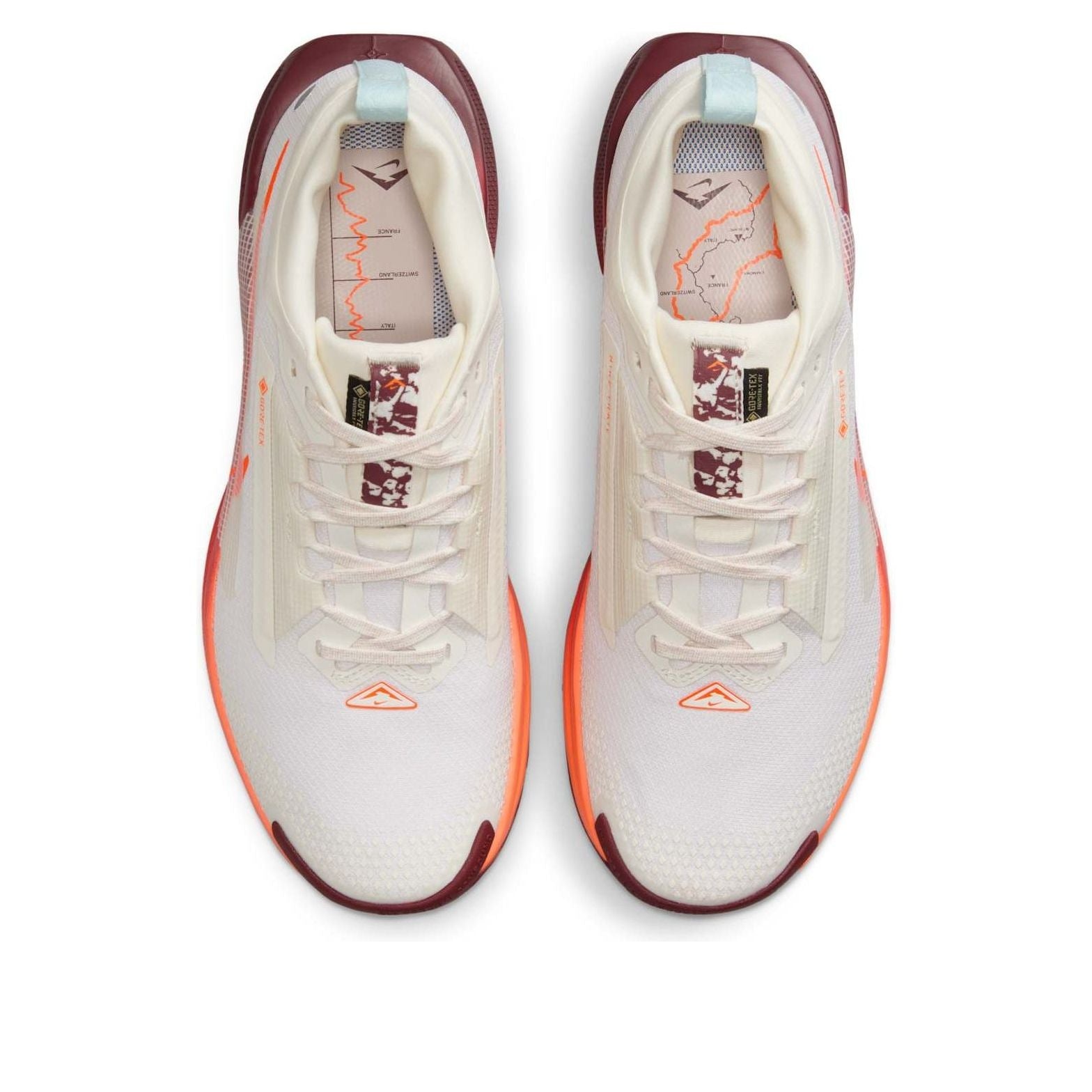 (WMNS) Nike Pegasus Trail 5 Gore-Tex 'Sail Hyper Crimson Team Red' FQ0912-104 - 2