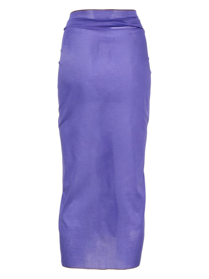 ERES Cabine logo-embroidered sarong outlook