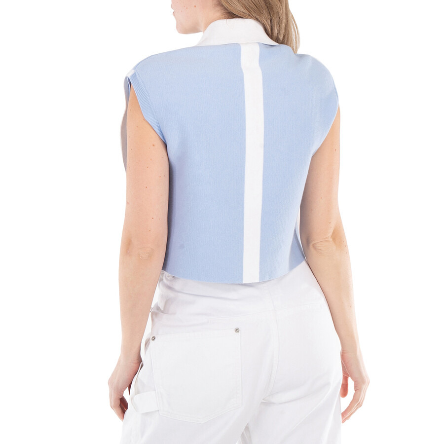 JW Anderson Contrast Striped Polo Vest - 4