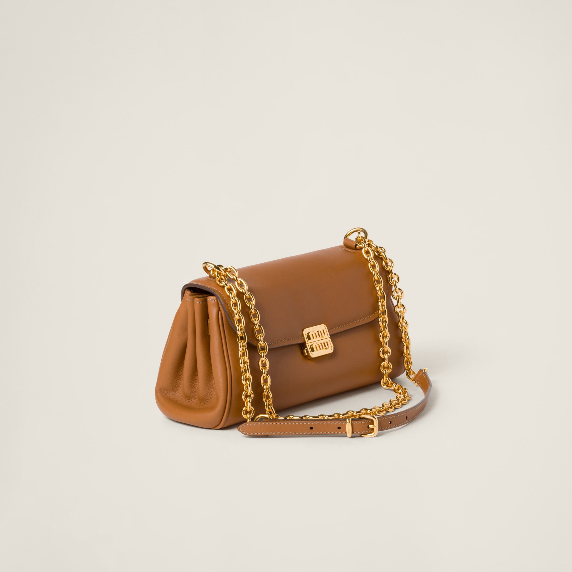 Leather shoulder bag - 3