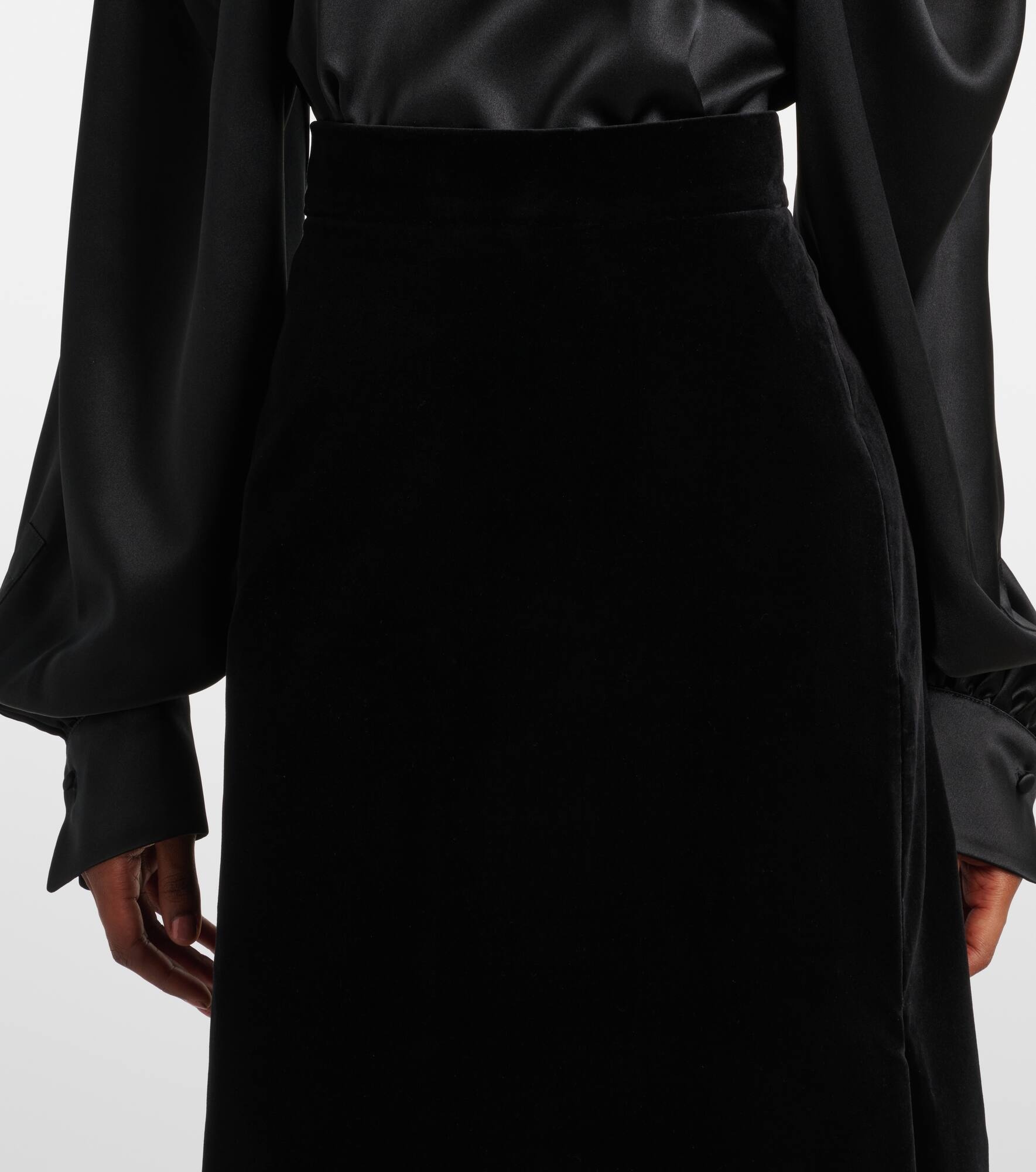 Capo cotton midi skirt - 4