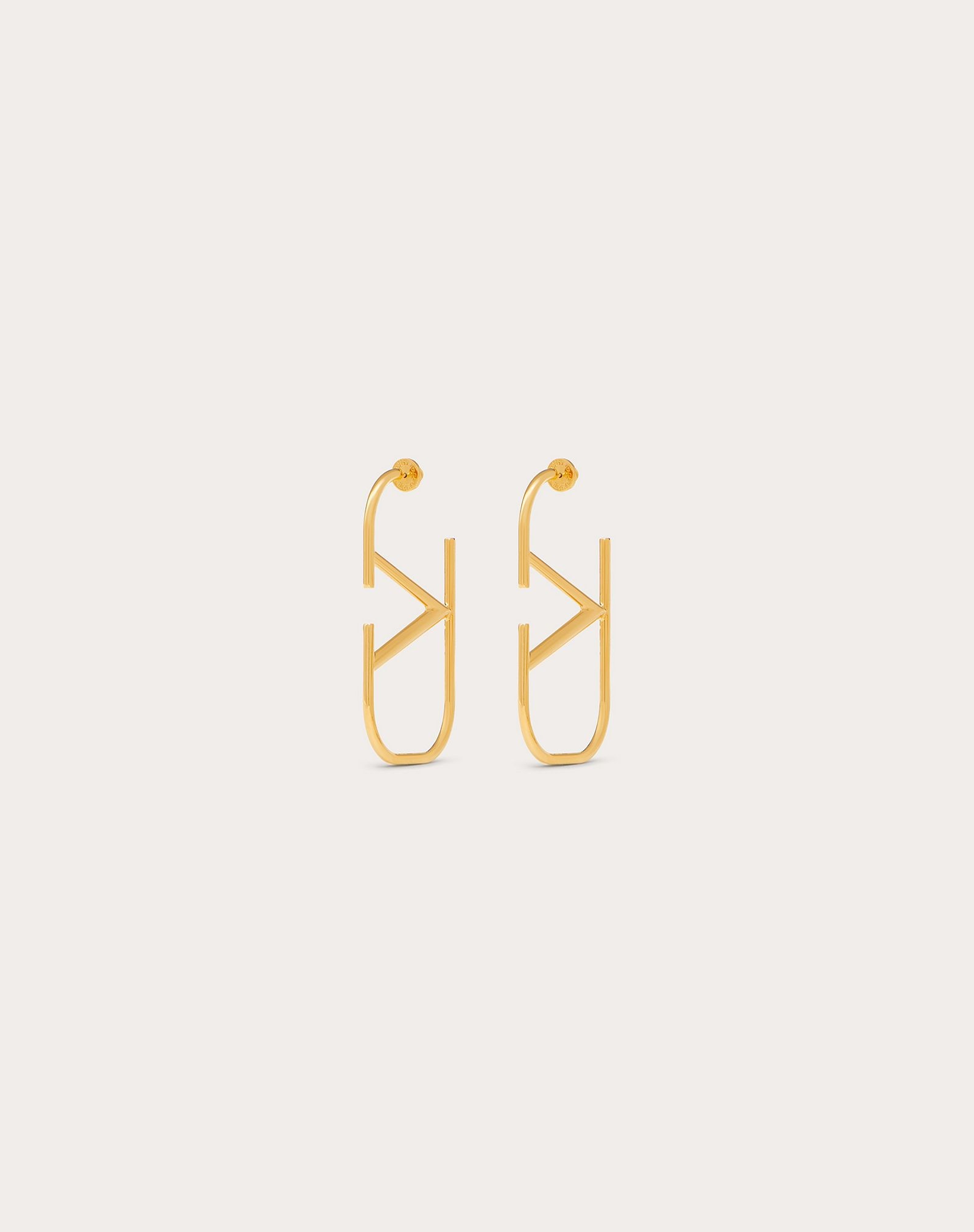 VLogo Signature Metal Earrings - 1