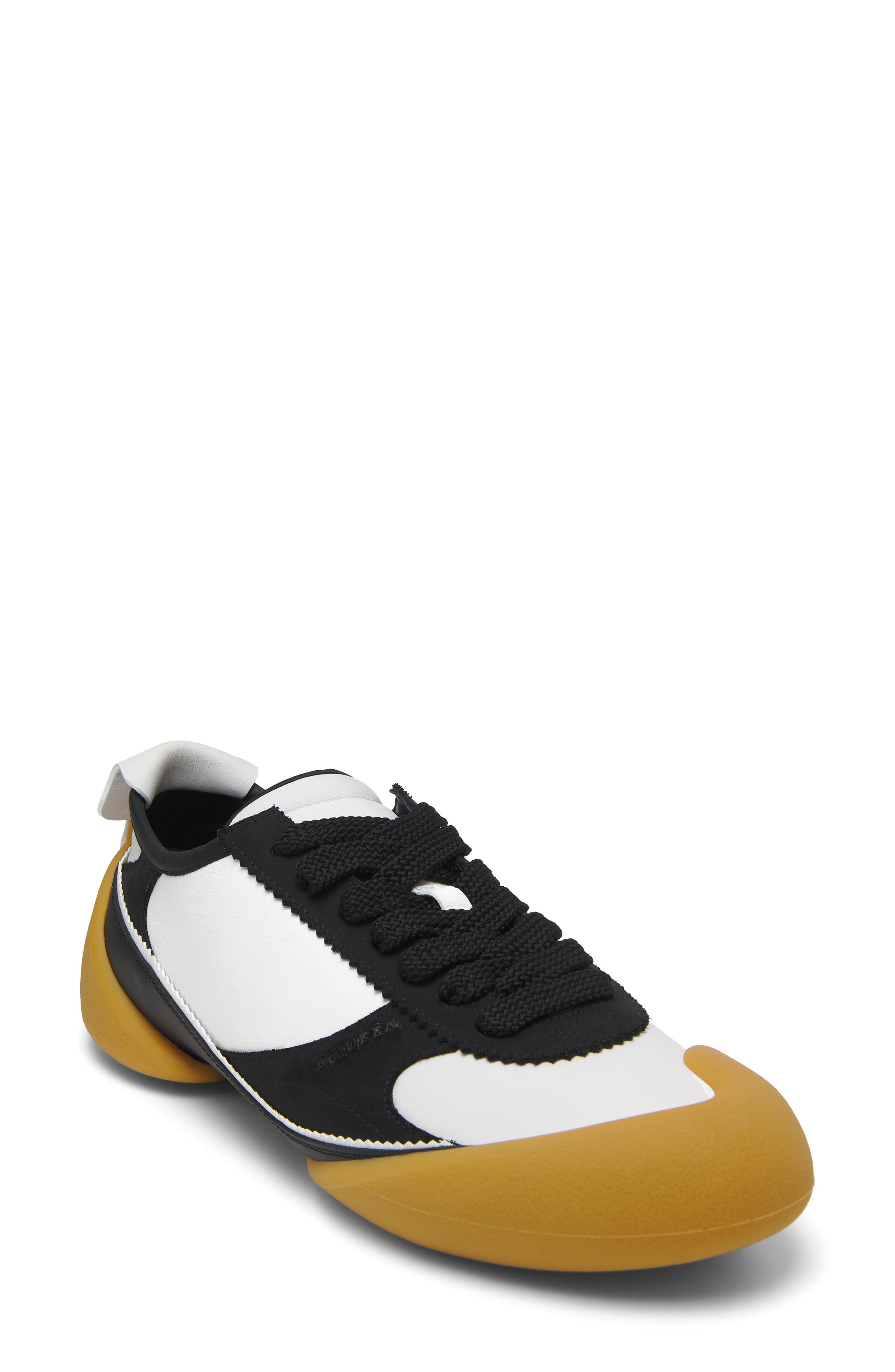 McQueen Flexion Sneaker in White/Black at Nordstrom - 4
