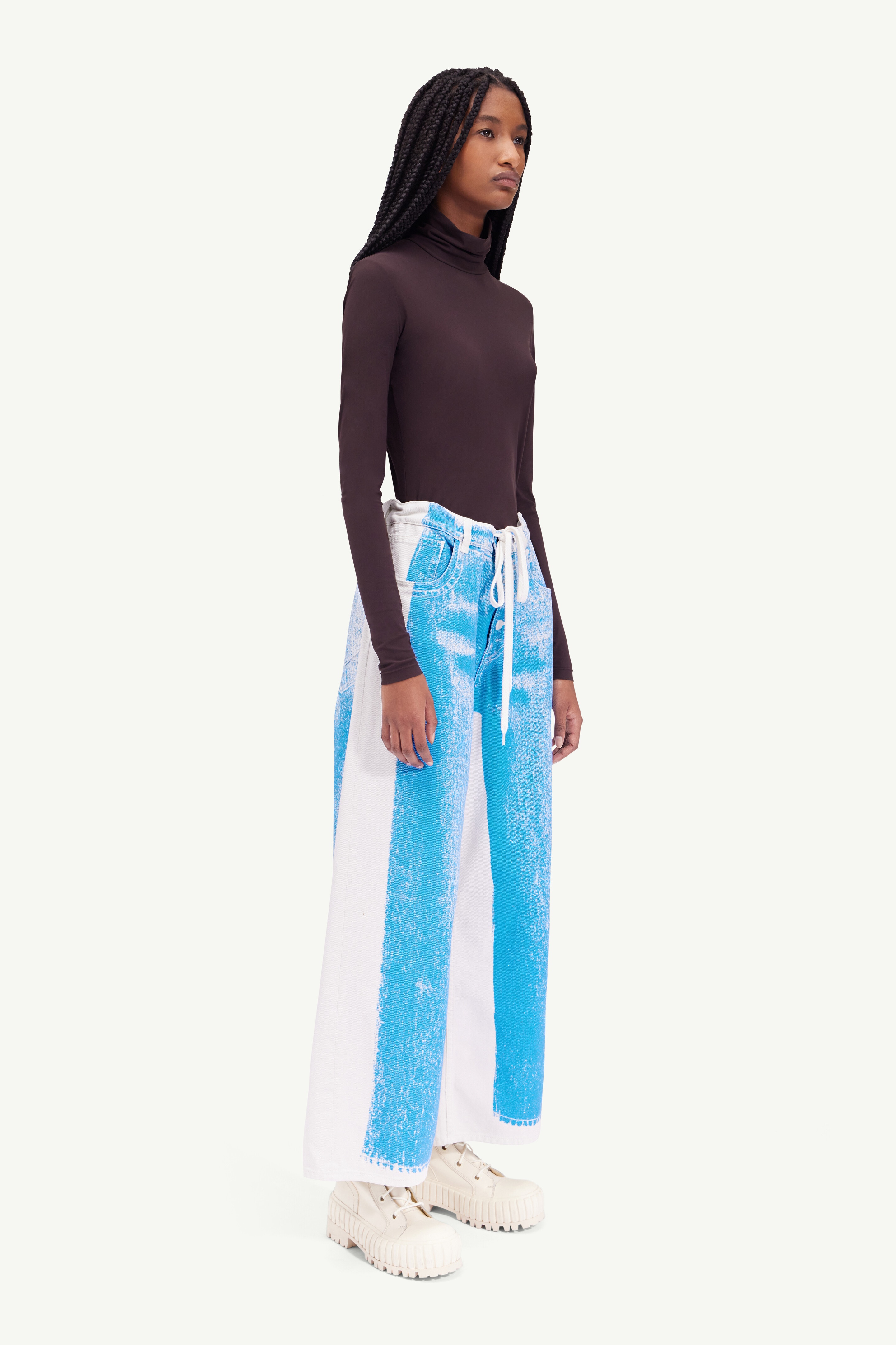 Trompe l'oeil sweatpants - 3
