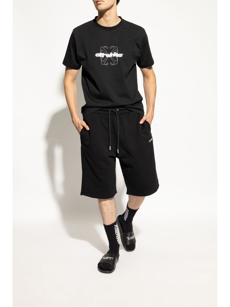 x Virgil Abloh logo-print slides 3