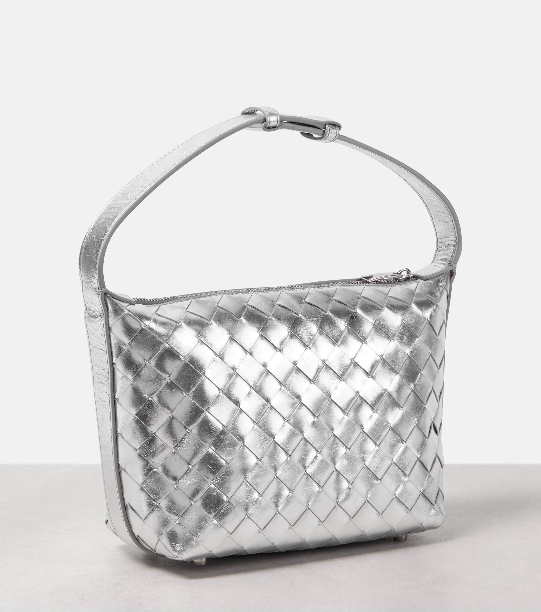 Wallace Intrecciato leather shoulder bag - 4