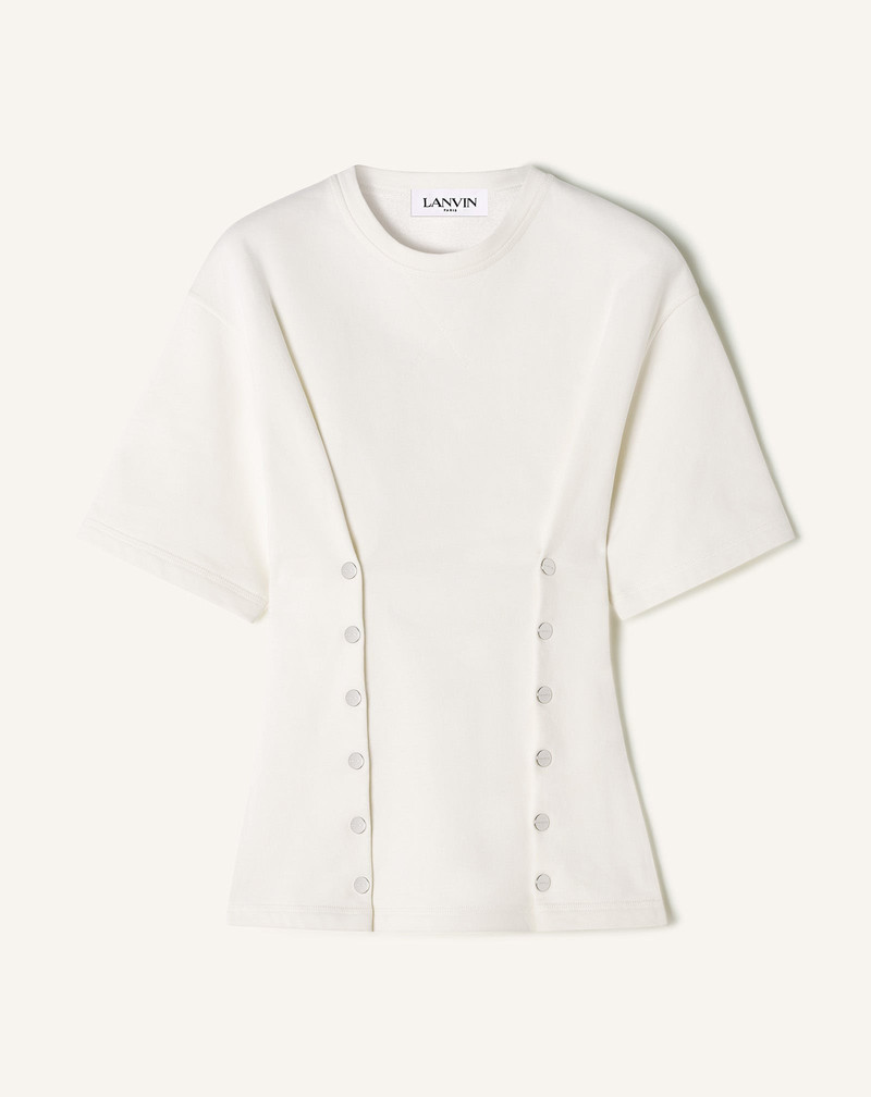 COTTON FLEECE T-SHIRT 1
