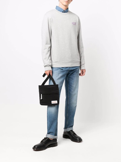 A.P.C. Protection logo-patch shoulder bag outlook