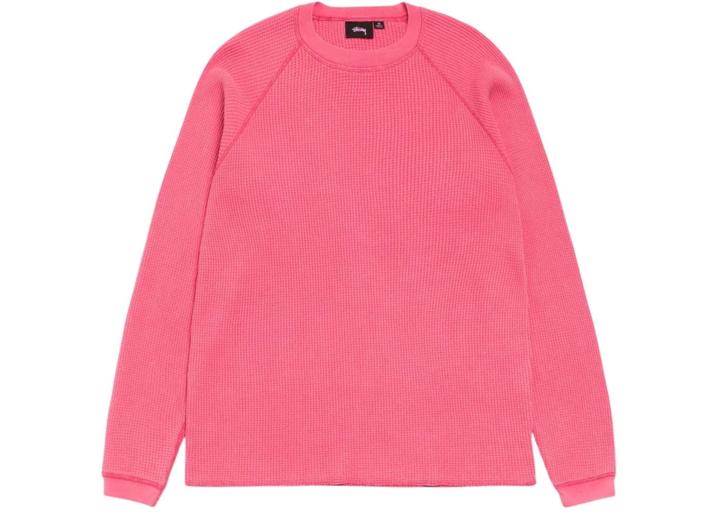 Stussy Mantra Raglan Thermal Pink - 1