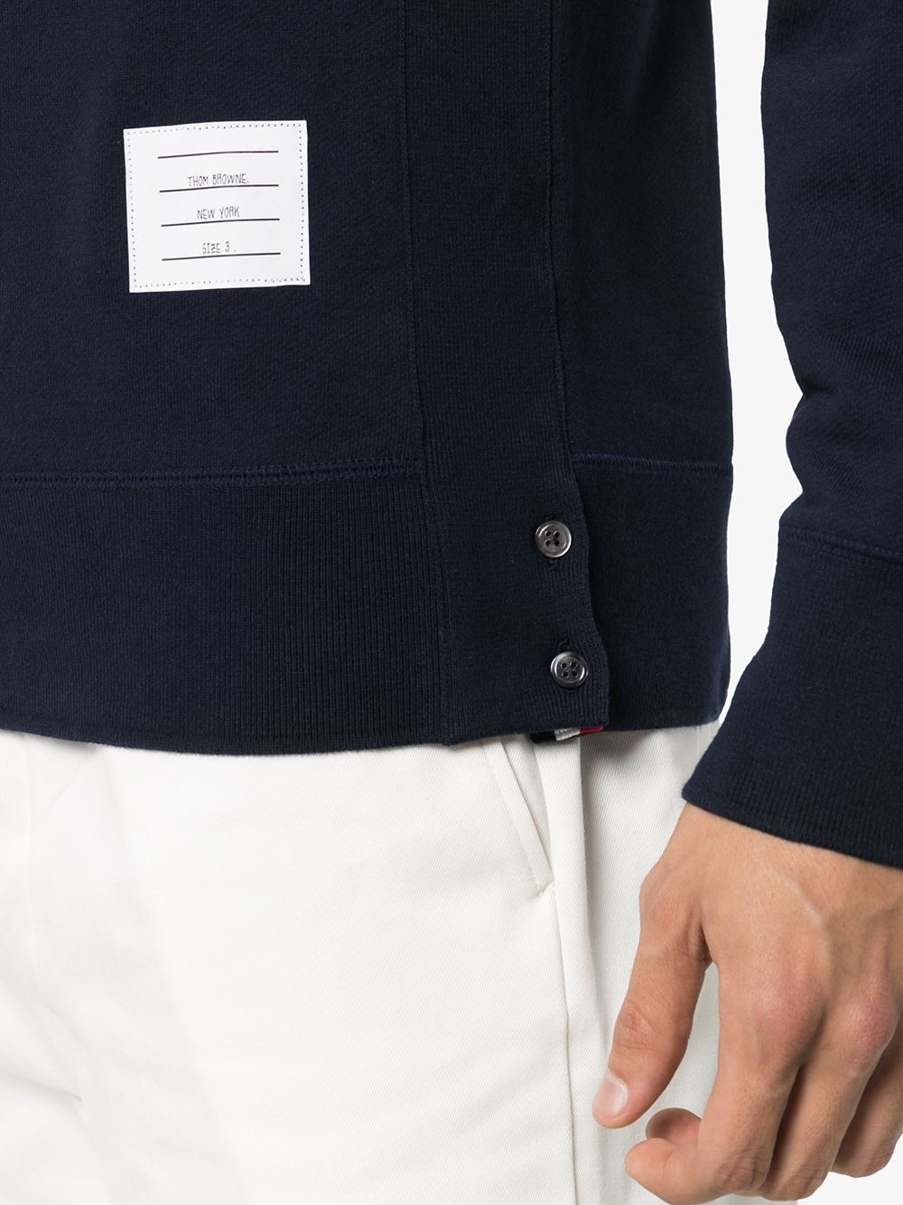 Engineered 4-Bar Jersey Sweatshirt - 5