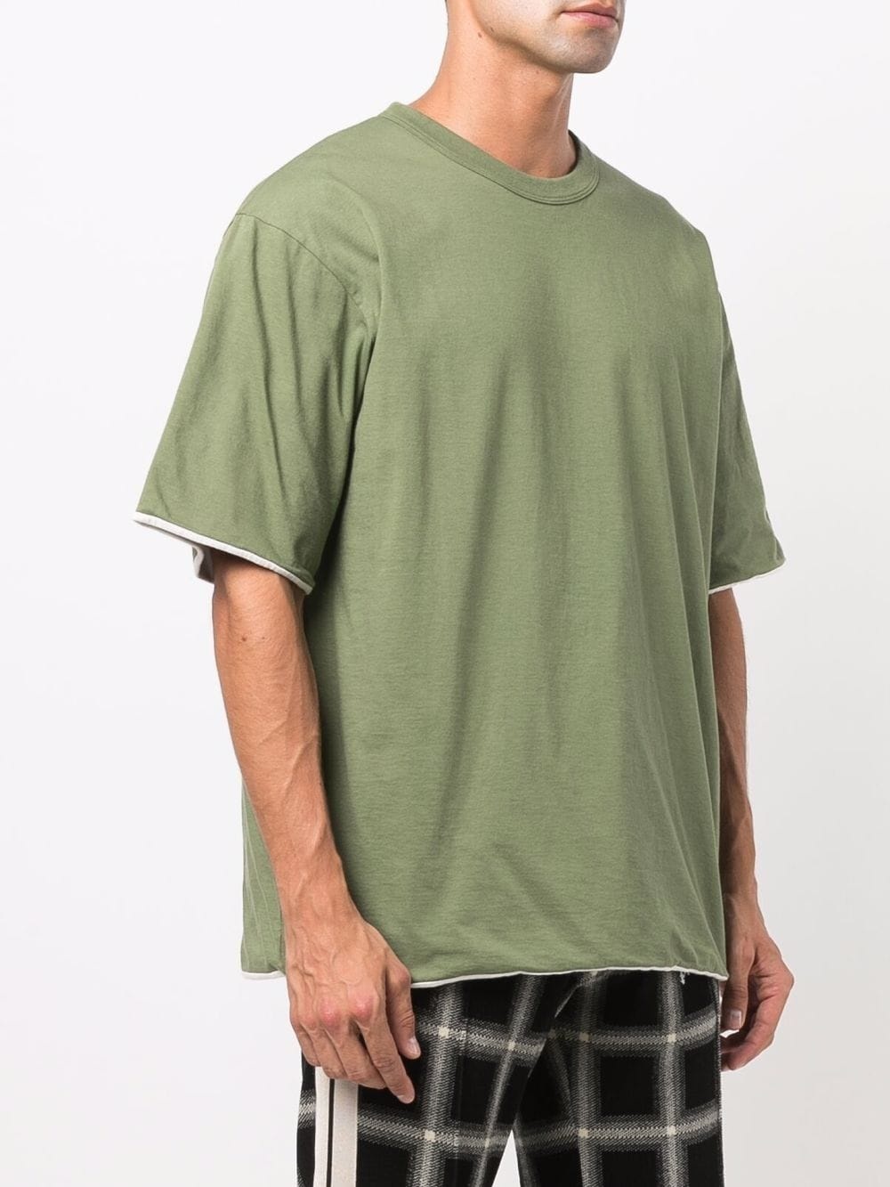 reversible crew-neck short-sleeve T-shirt - 3