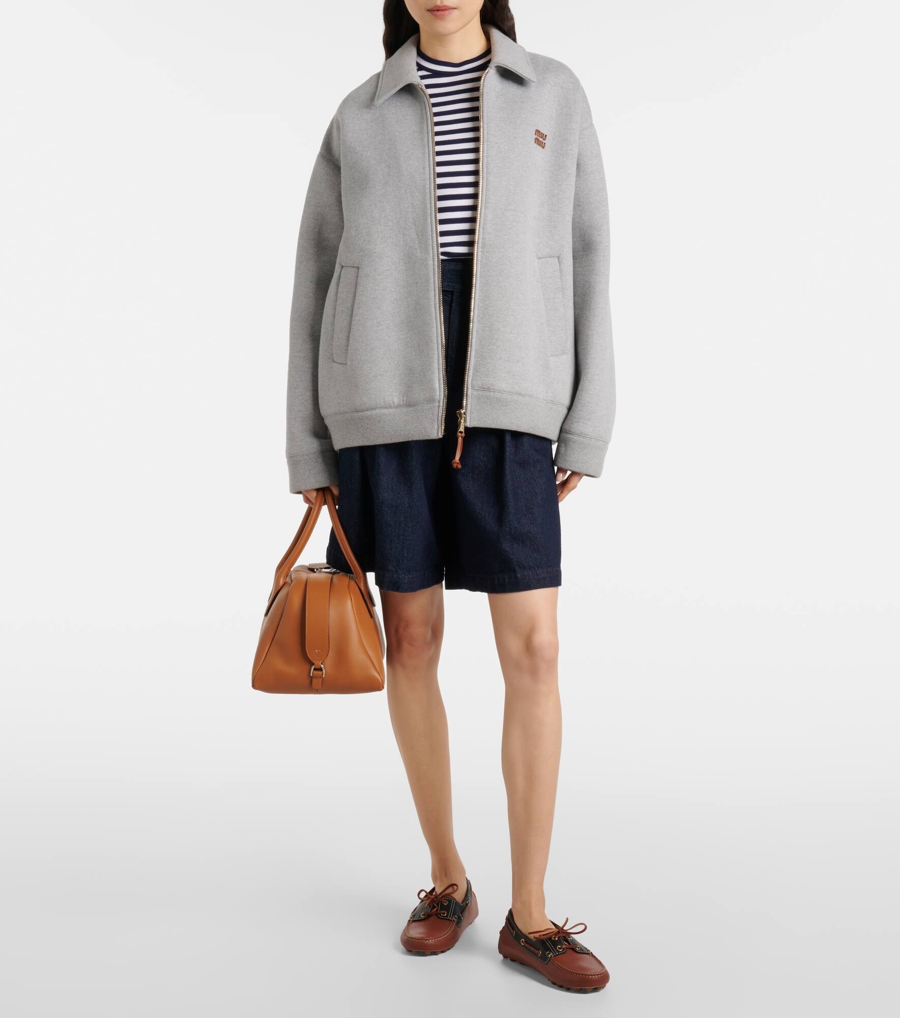 Gommino Bubble leather boat shoes - 3