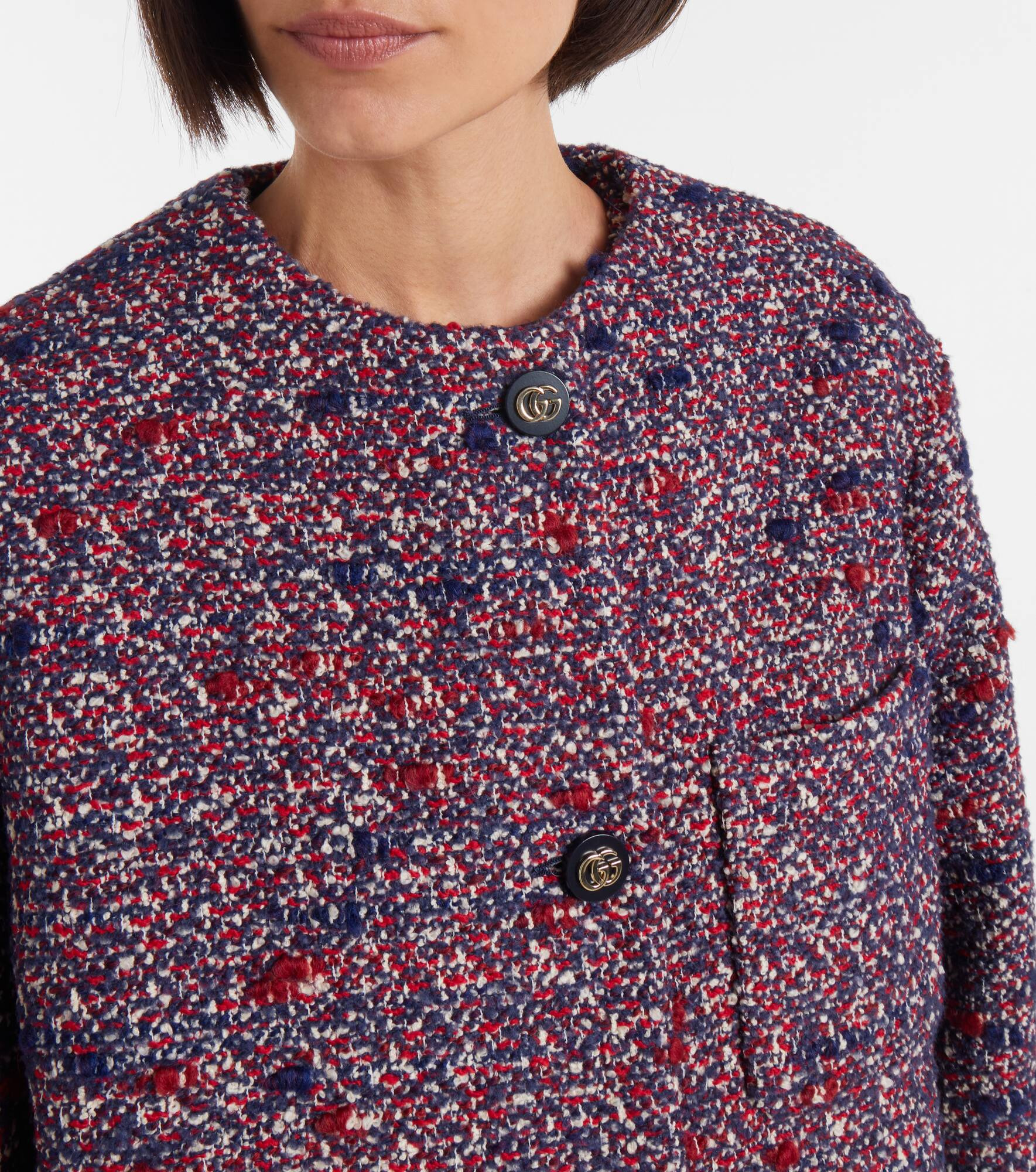 Wool-blend tweed jacket - 4