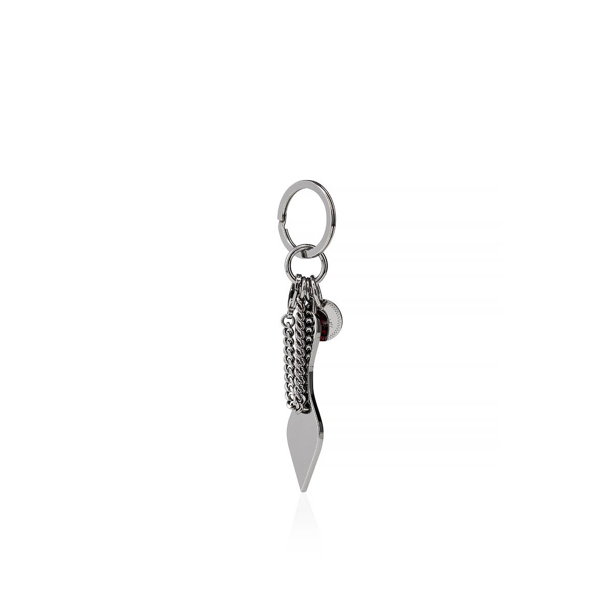 Red Sole Keyring GUN METAL/RED-BLACK - 3