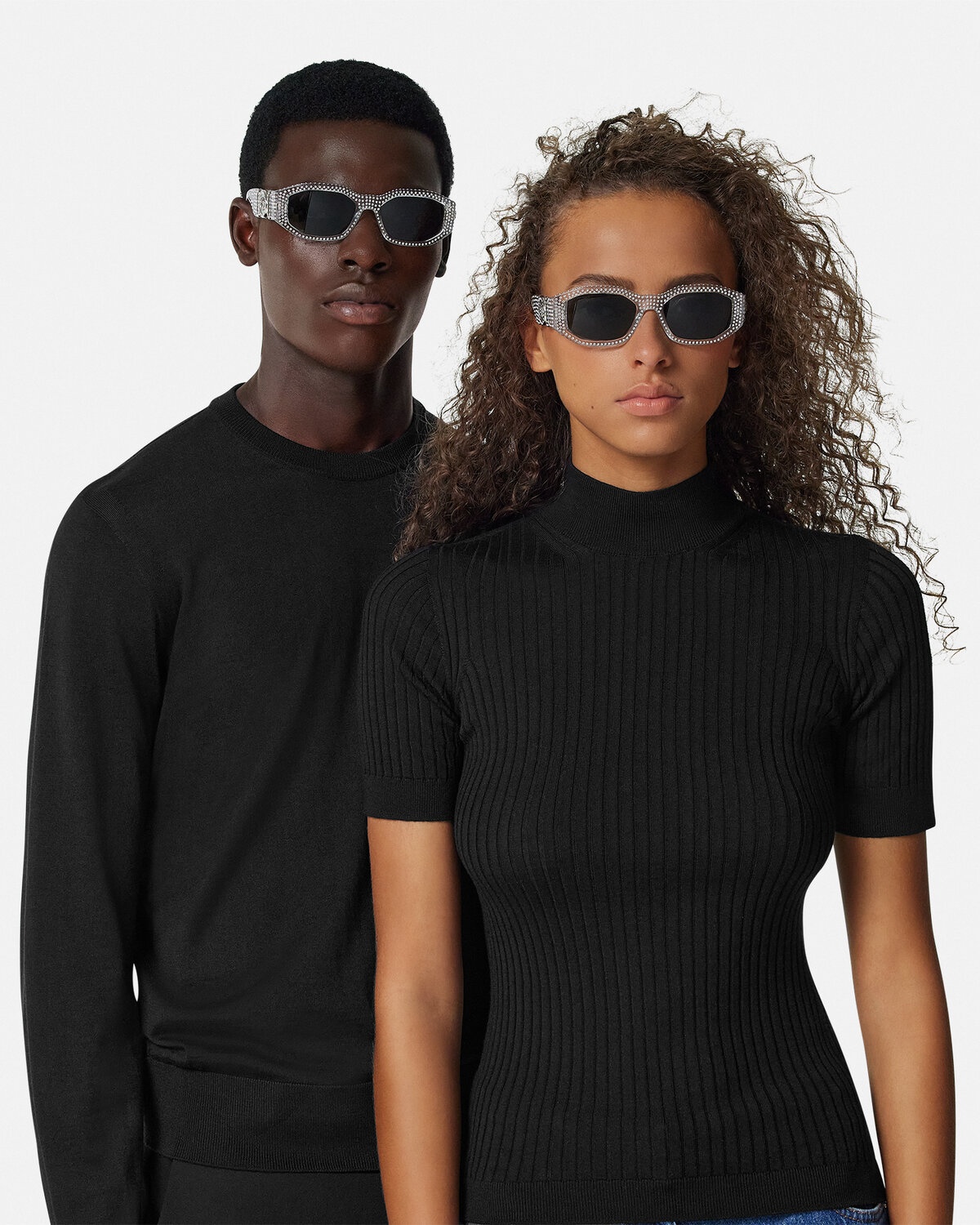 Crystal Medusa Biggie Sunglasses - 3