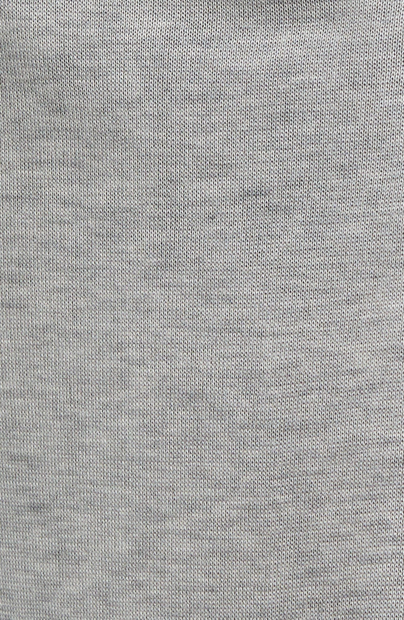 TOTEME Long Knit Skirt in Grey Melange at Nordstrom - 6