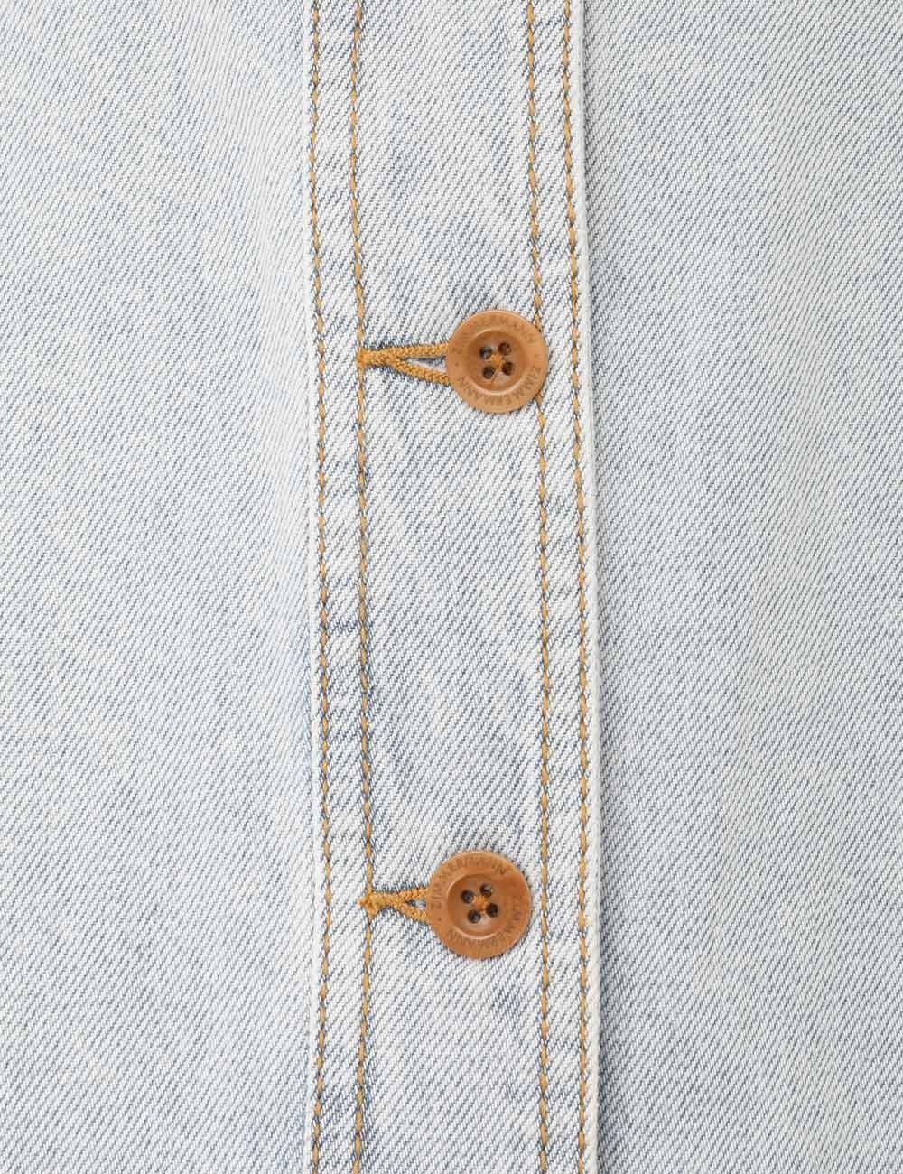 AUGUST A LINE DENIM SKIRT - 6