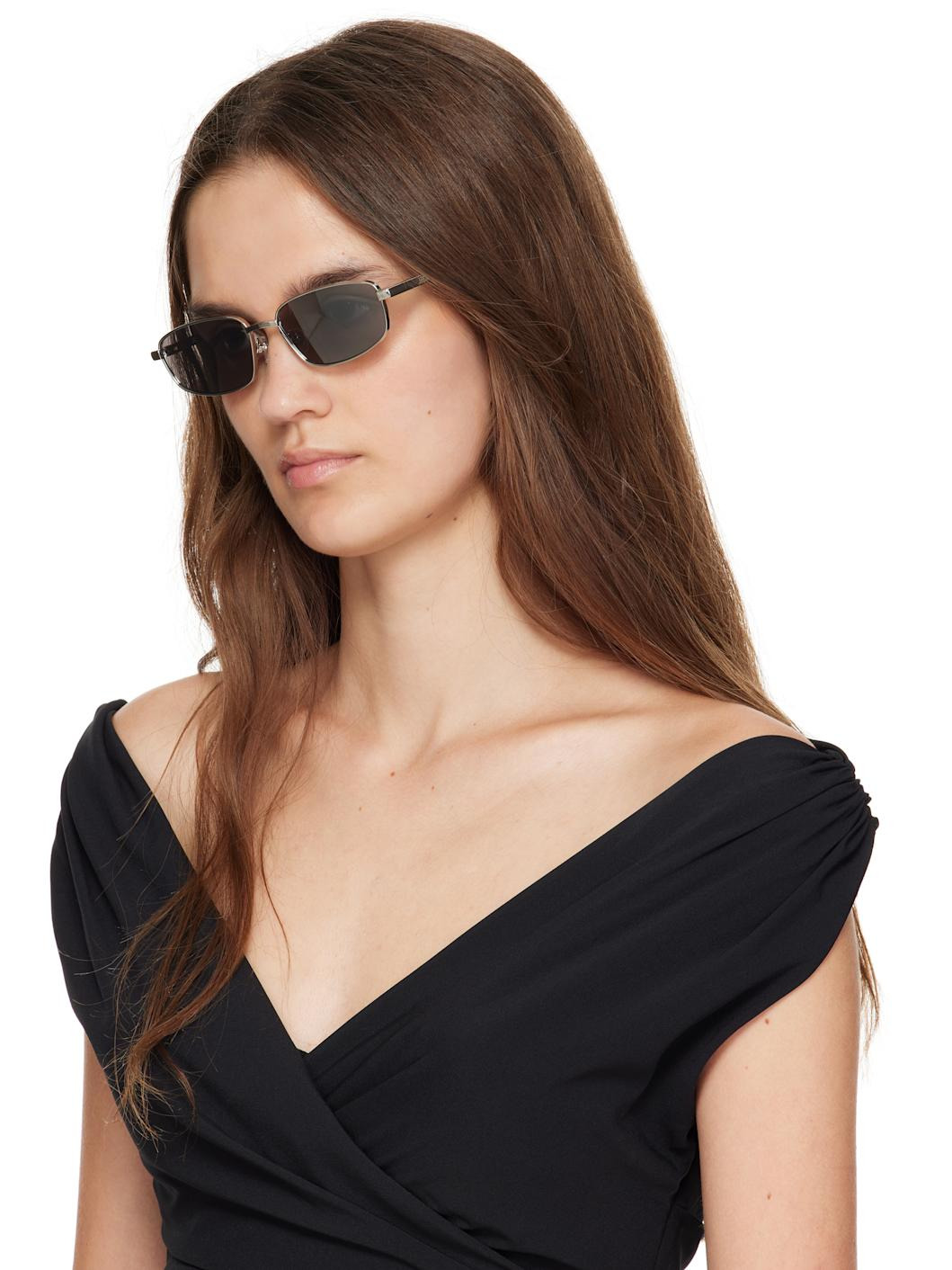 Silver 'The Sera' Sunglasses - 4