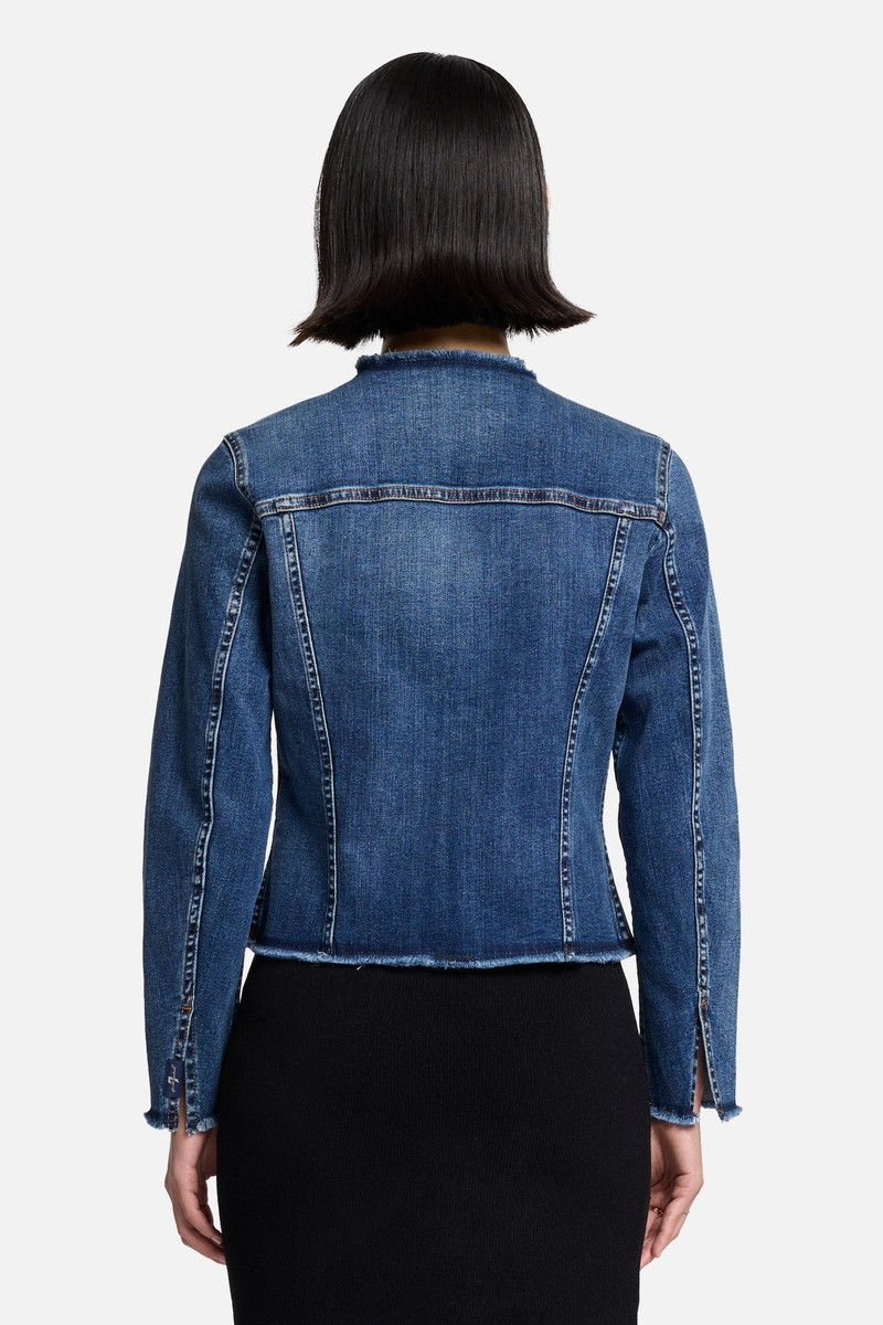 Vicky Denim Jacket in Soho Light 5