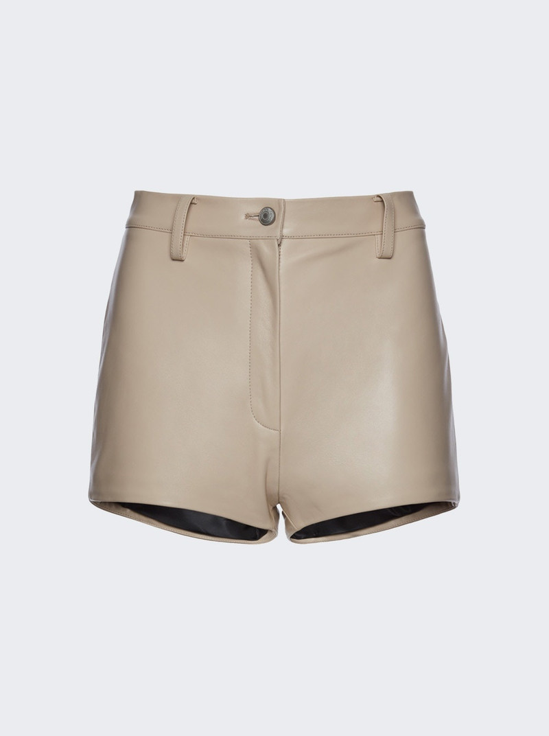 High Rise Shorts Beige 1