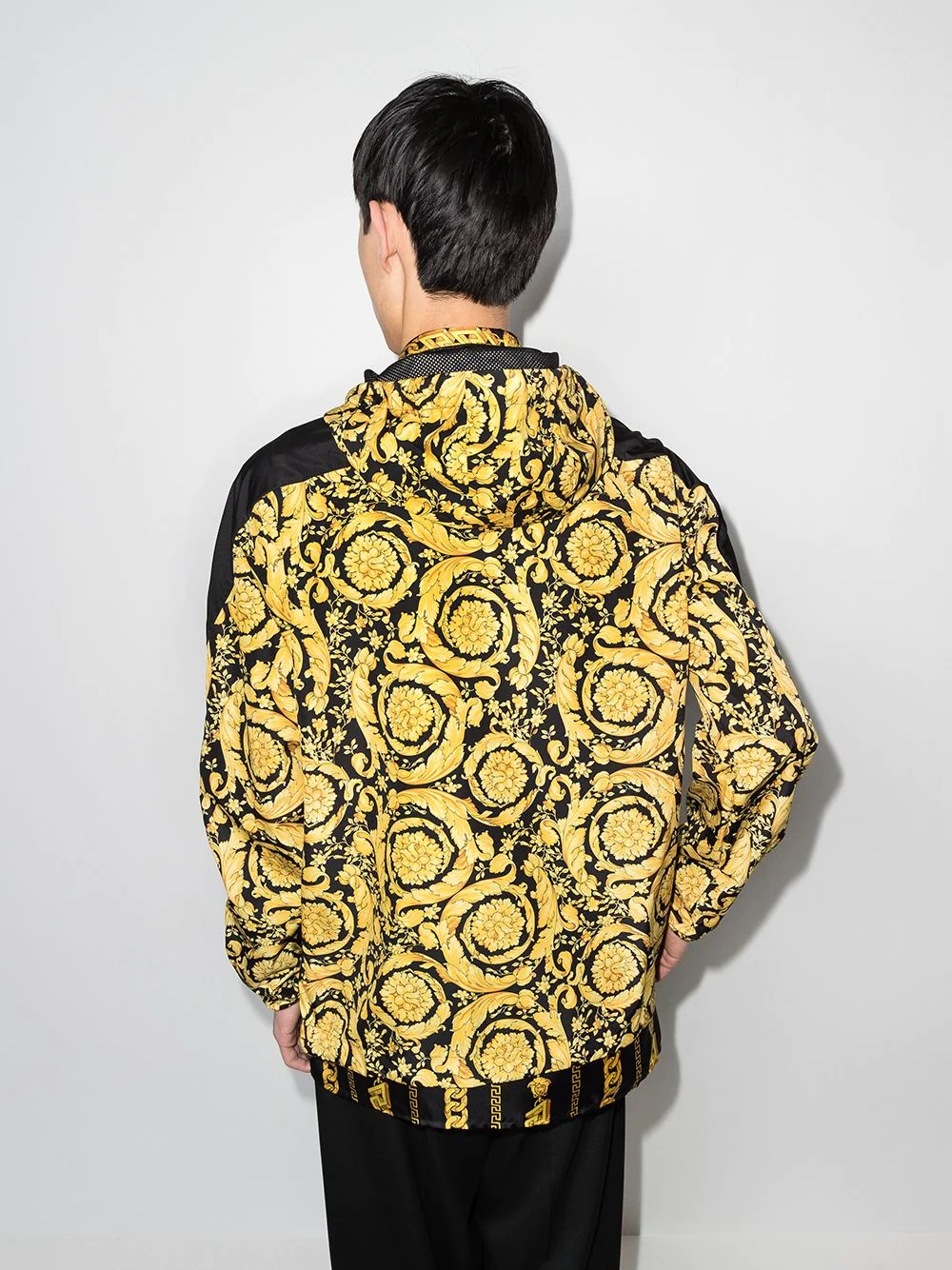 Barocco-print track jacket - 3