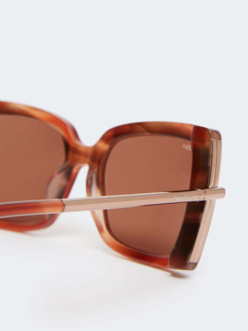 MERINGA Square sunglasses - RUST 3