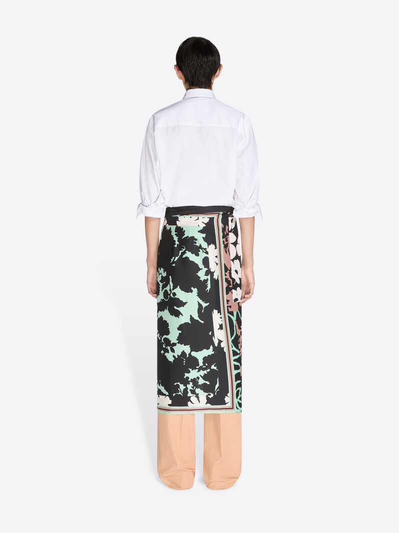 LONG WRAP SCARF-SKIRT 4