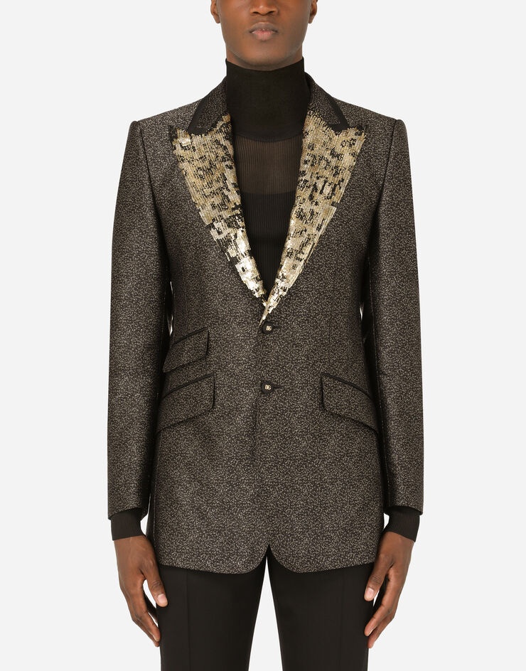 Lamé jacquard Beat-fit jacket - 1