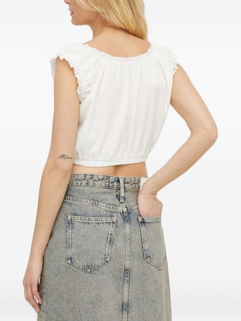 ruffled cropped top 3