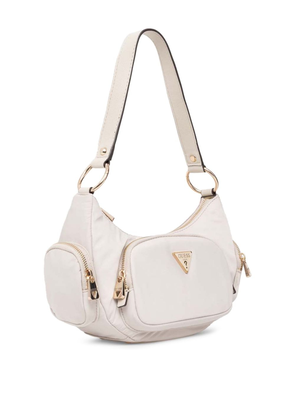 logo-plaque shoulder bag - 2