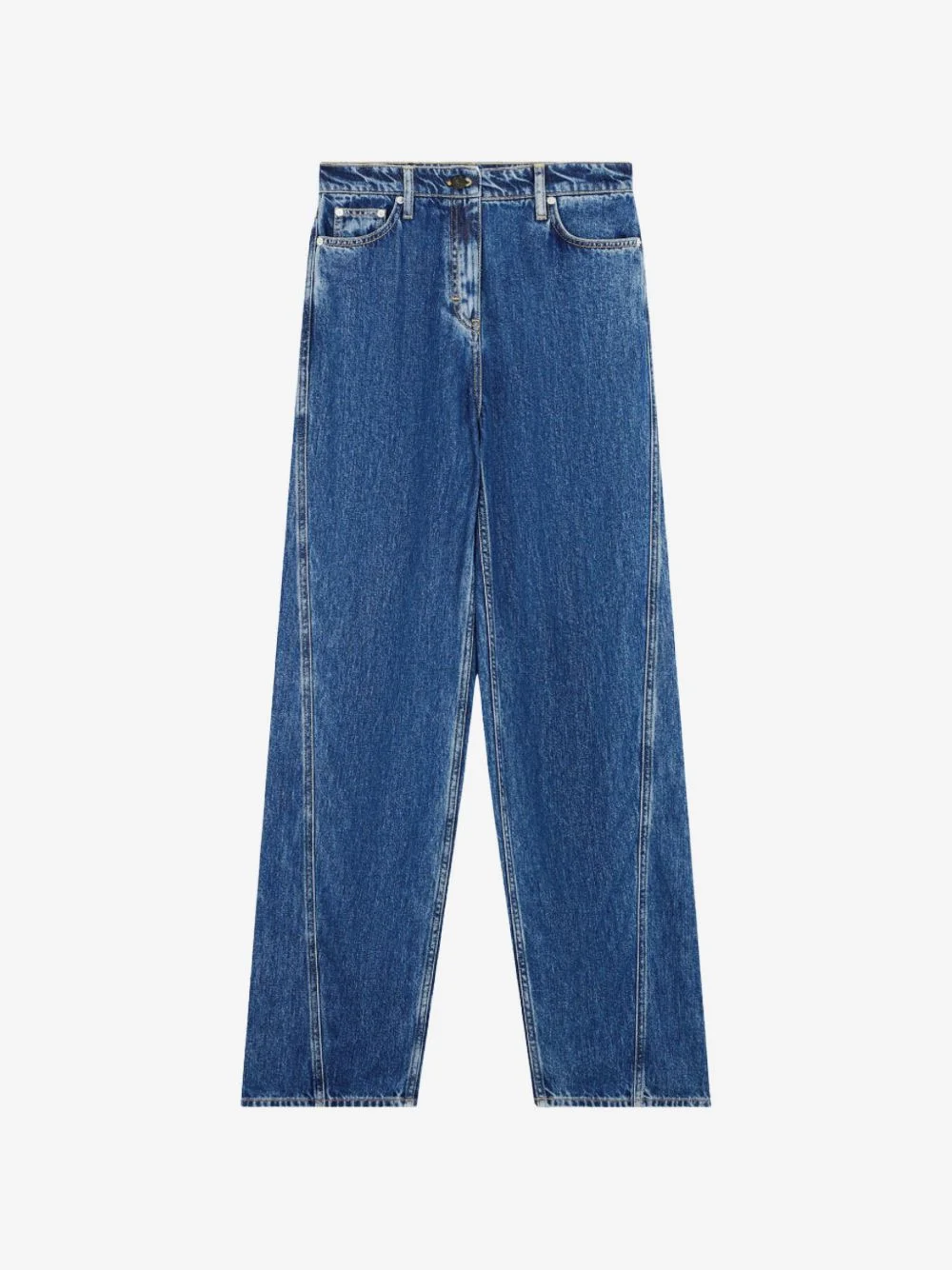 Joris curved-seam jeans - 1