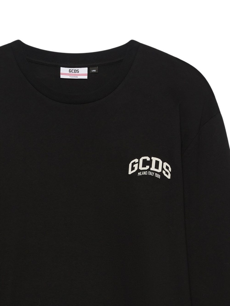 GCDS long-sleeve crew-neck t-shirt outlook