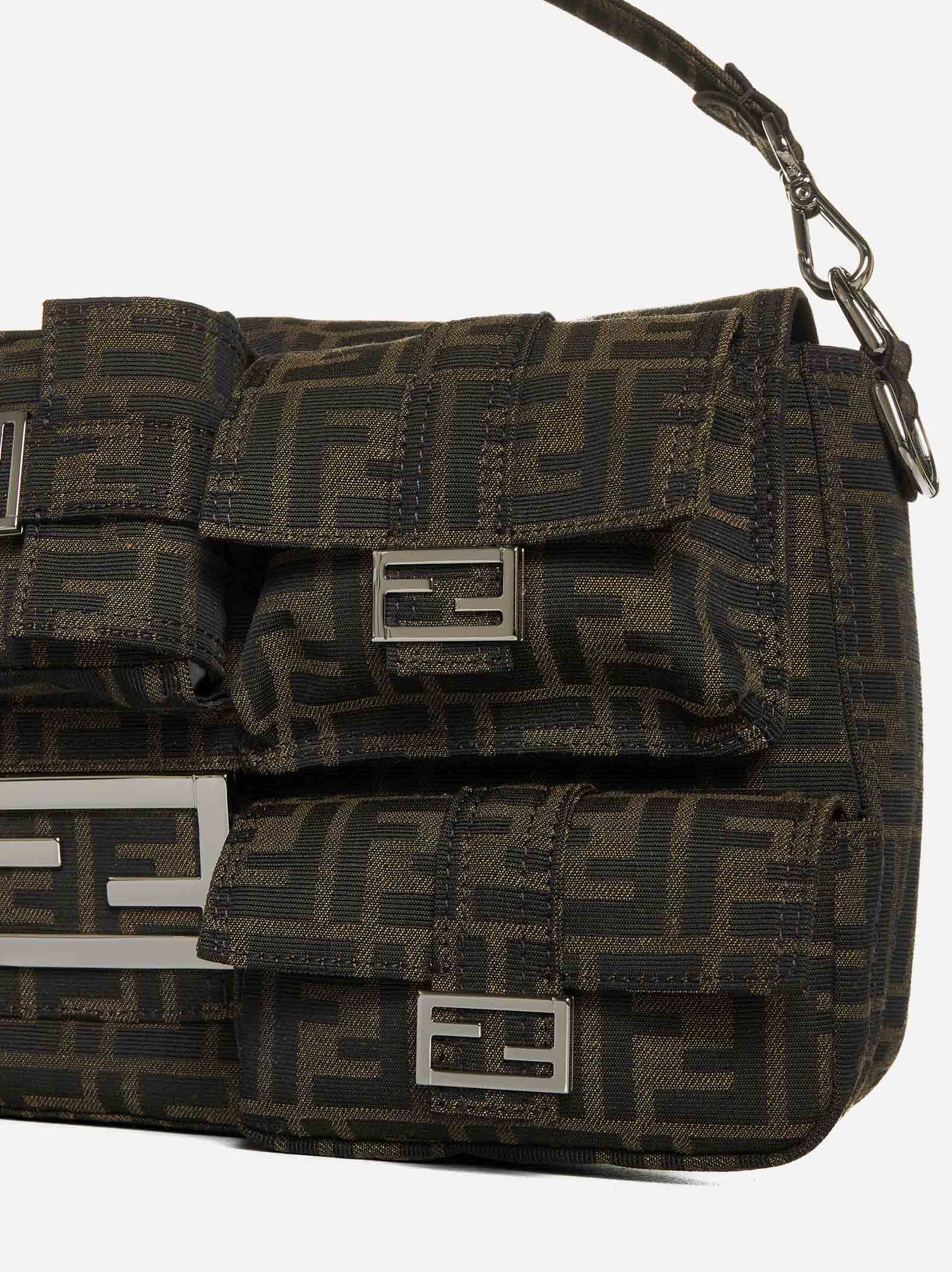 FENDI Multipocket Maxi Multipocket Maxi FF fabric bag