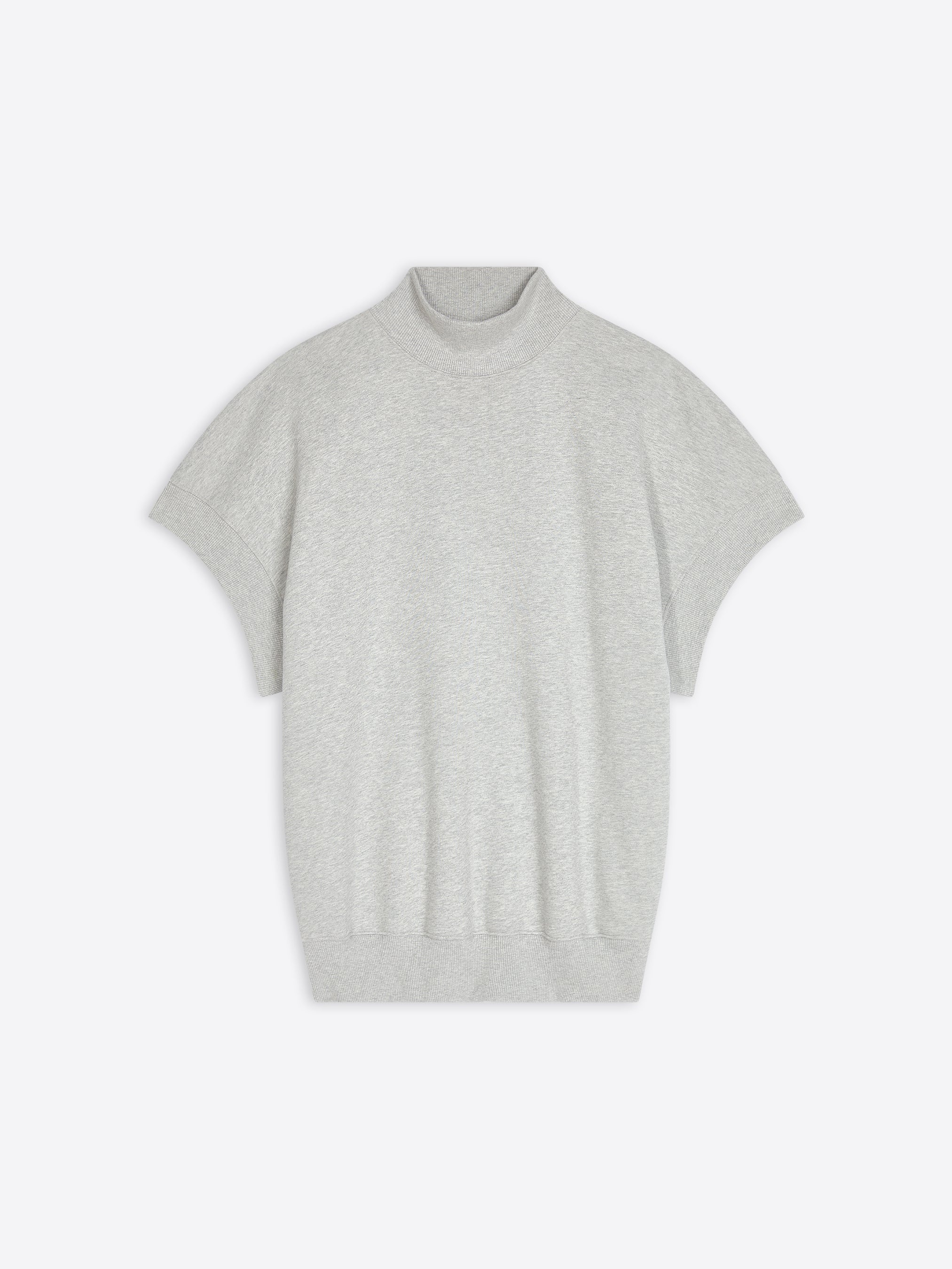 SHORT SLEEVED SWEATSHIRT - 1