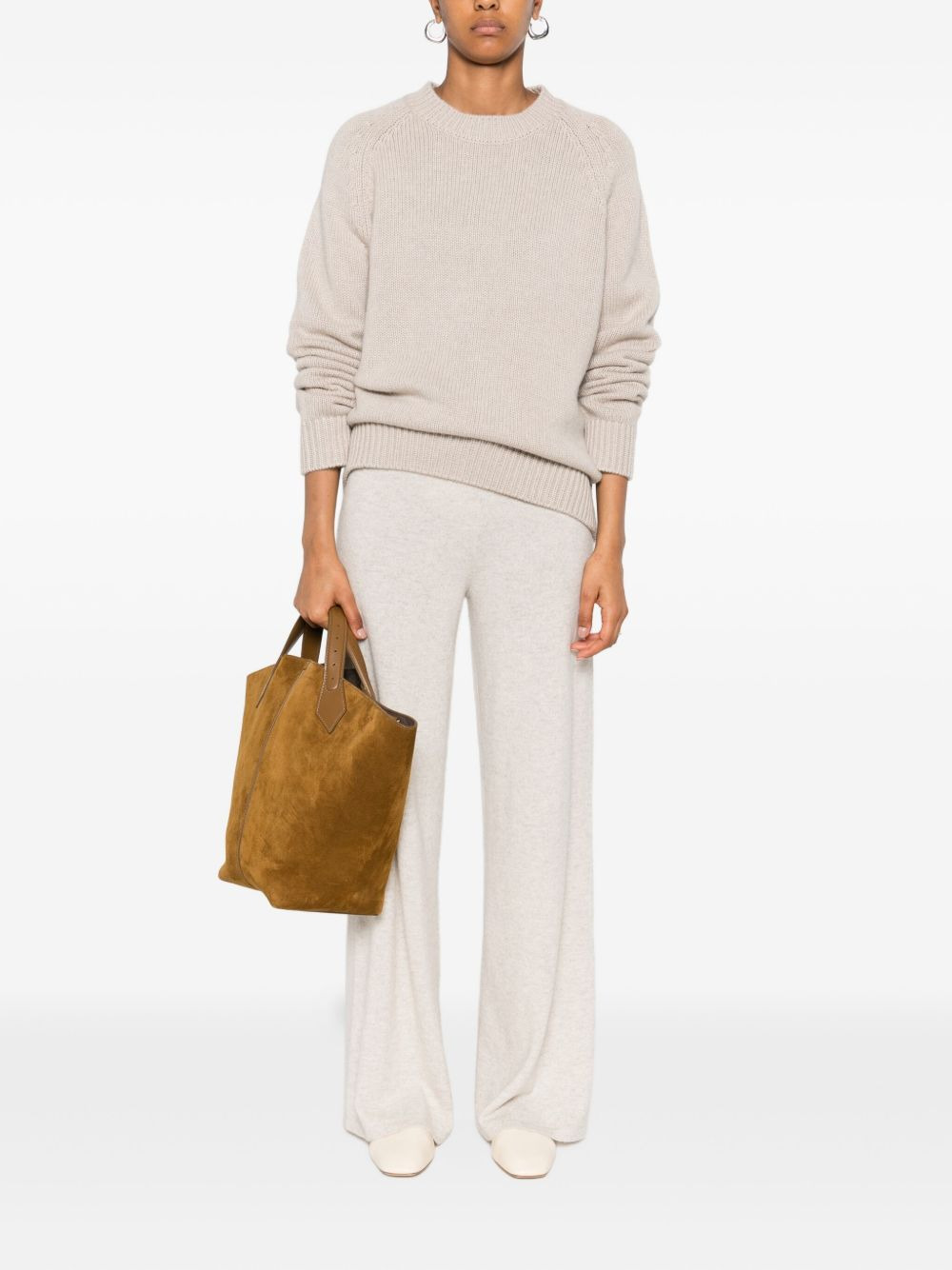raglan-sleeve cashmere sweater - 2