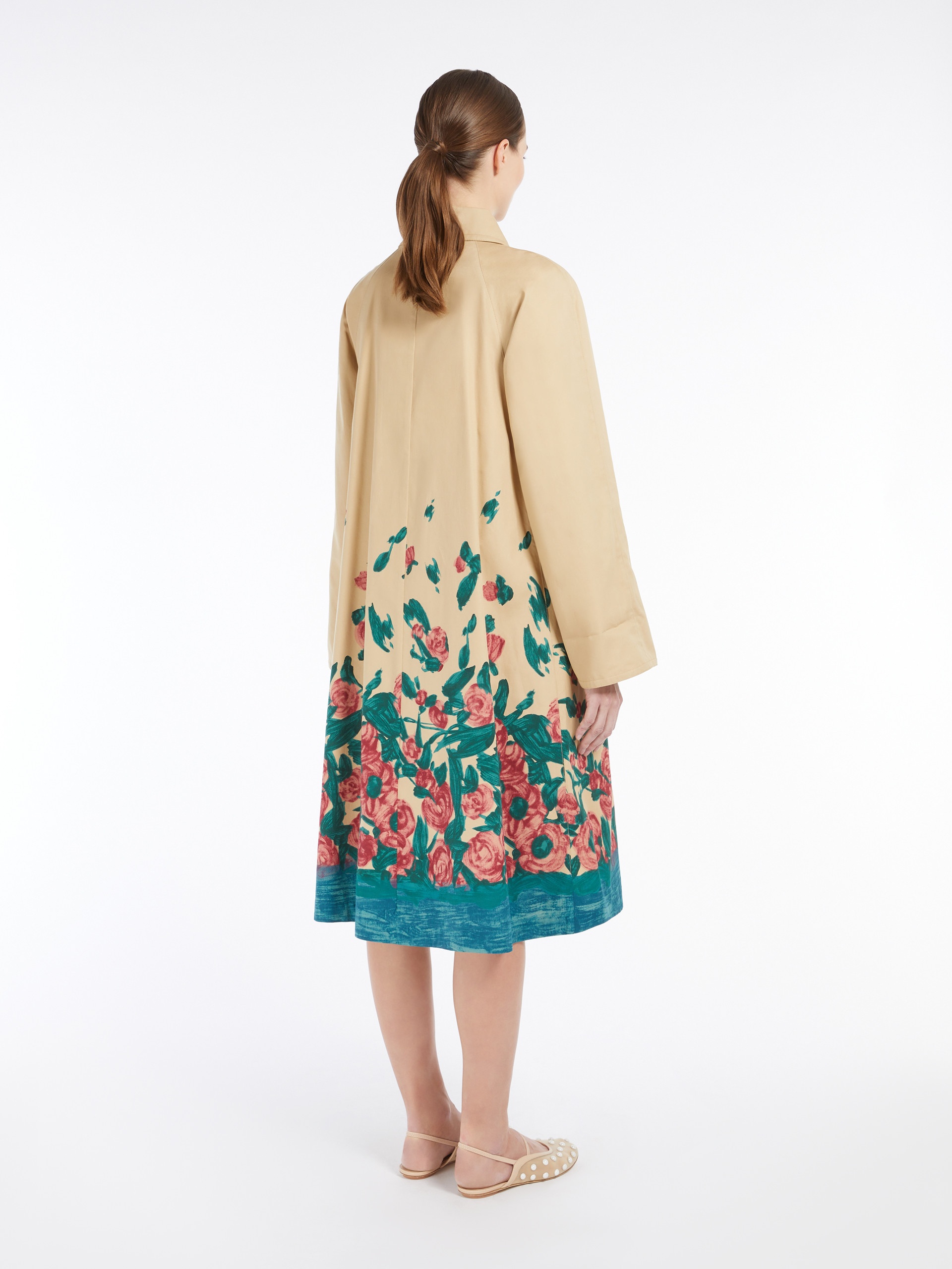 PESCO Water-repellent cotton gabardine trench coat - 4