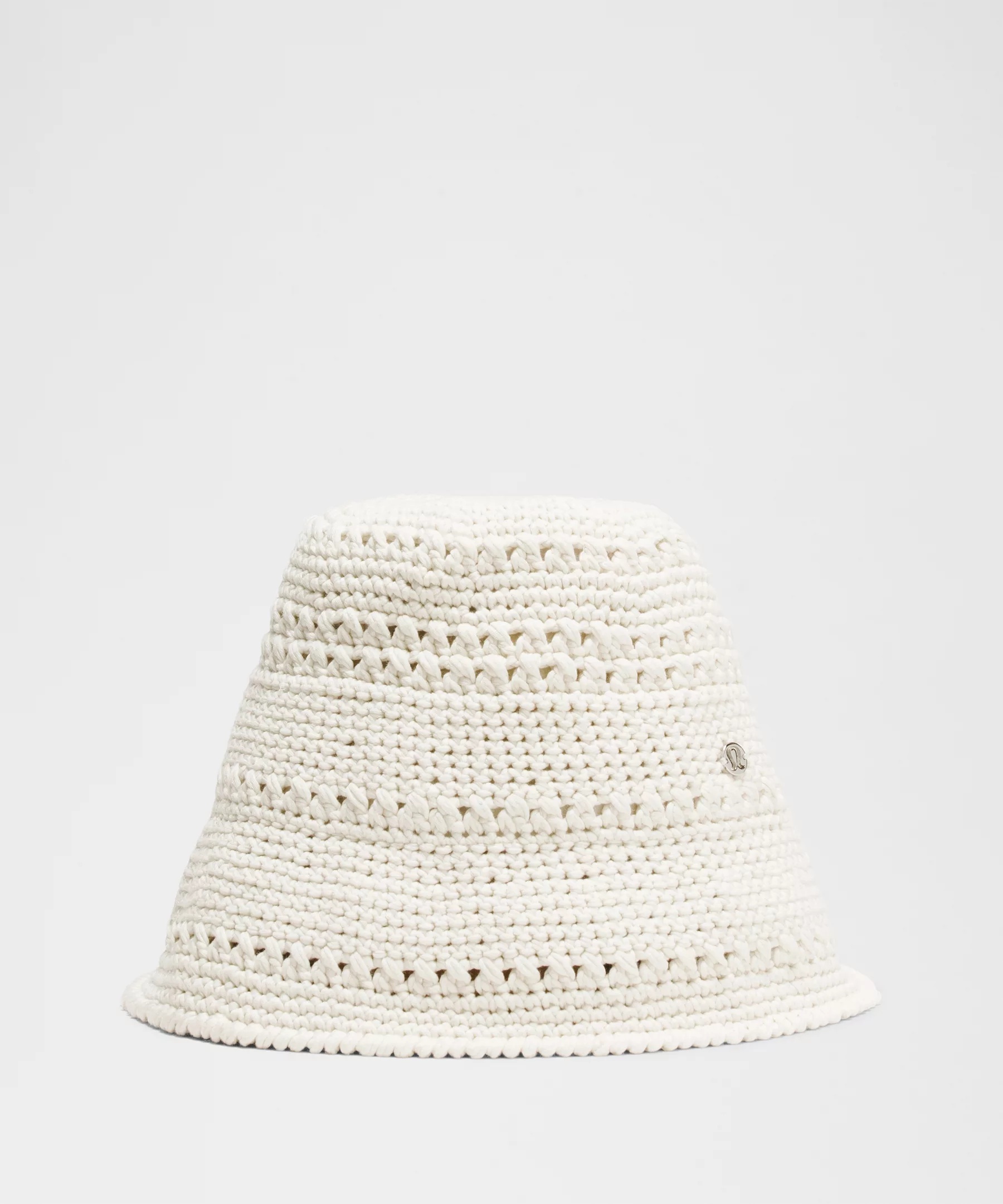Cotton Crochet Bucket Hat - 1