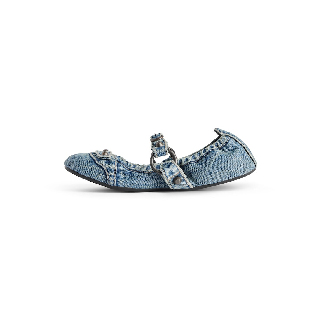 Women's City Ballerina in Blue - 4