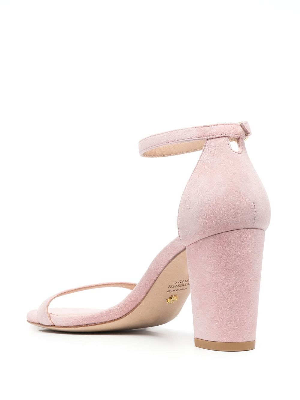 block-heel open-toe sandals - 3