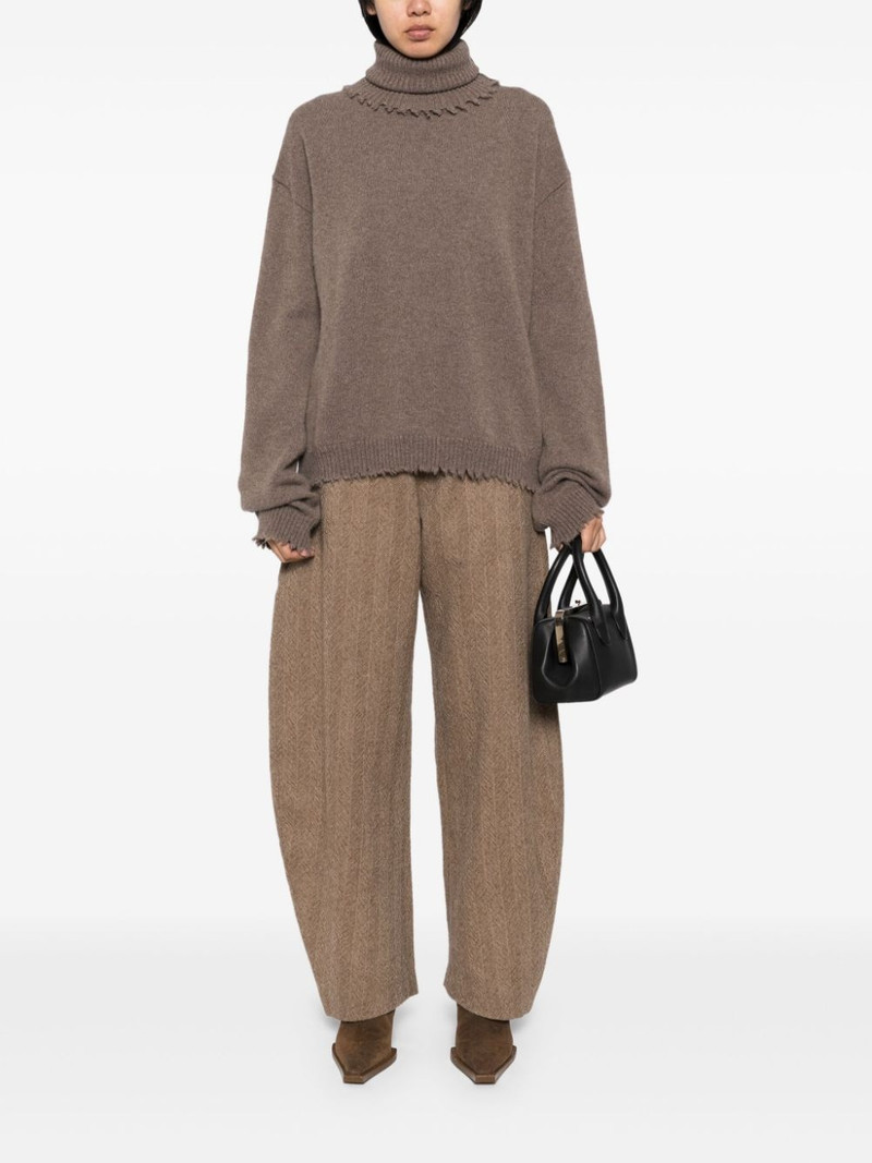 UMA WANG distressed jumper outlook