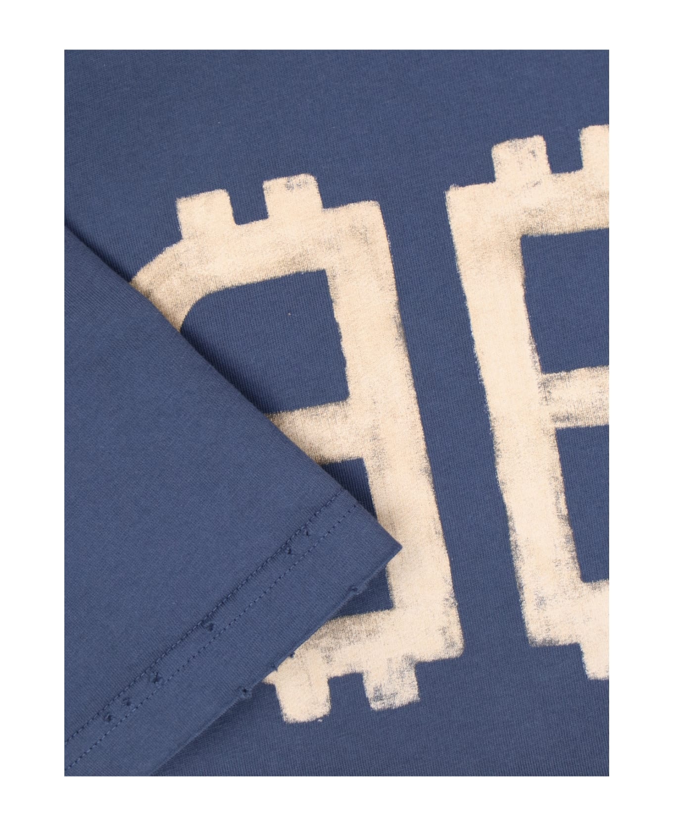 'crypto' Printed T-shirt - 4
