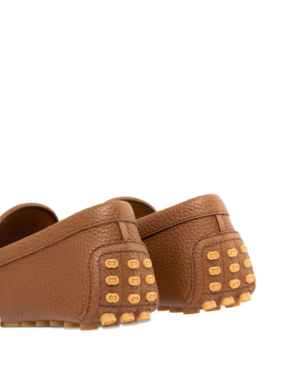 horsebit pebble-grain loafers - 4