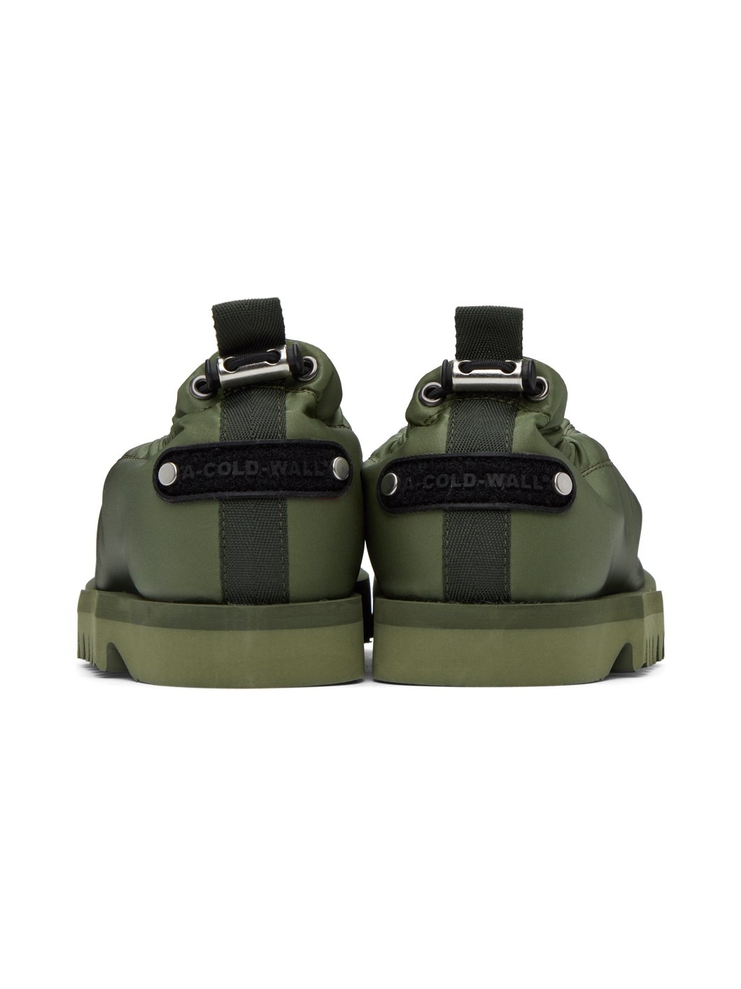 Khaki Nylon Loafers - 2